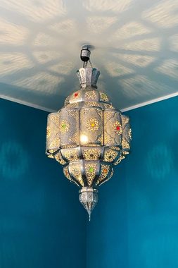 Marrakesch Orient & Mediterran Interior Deckenleuchte Orientalische Lampe Pendelleuchte Roubla, ohne Leuchtmittel, Deckenleuchte