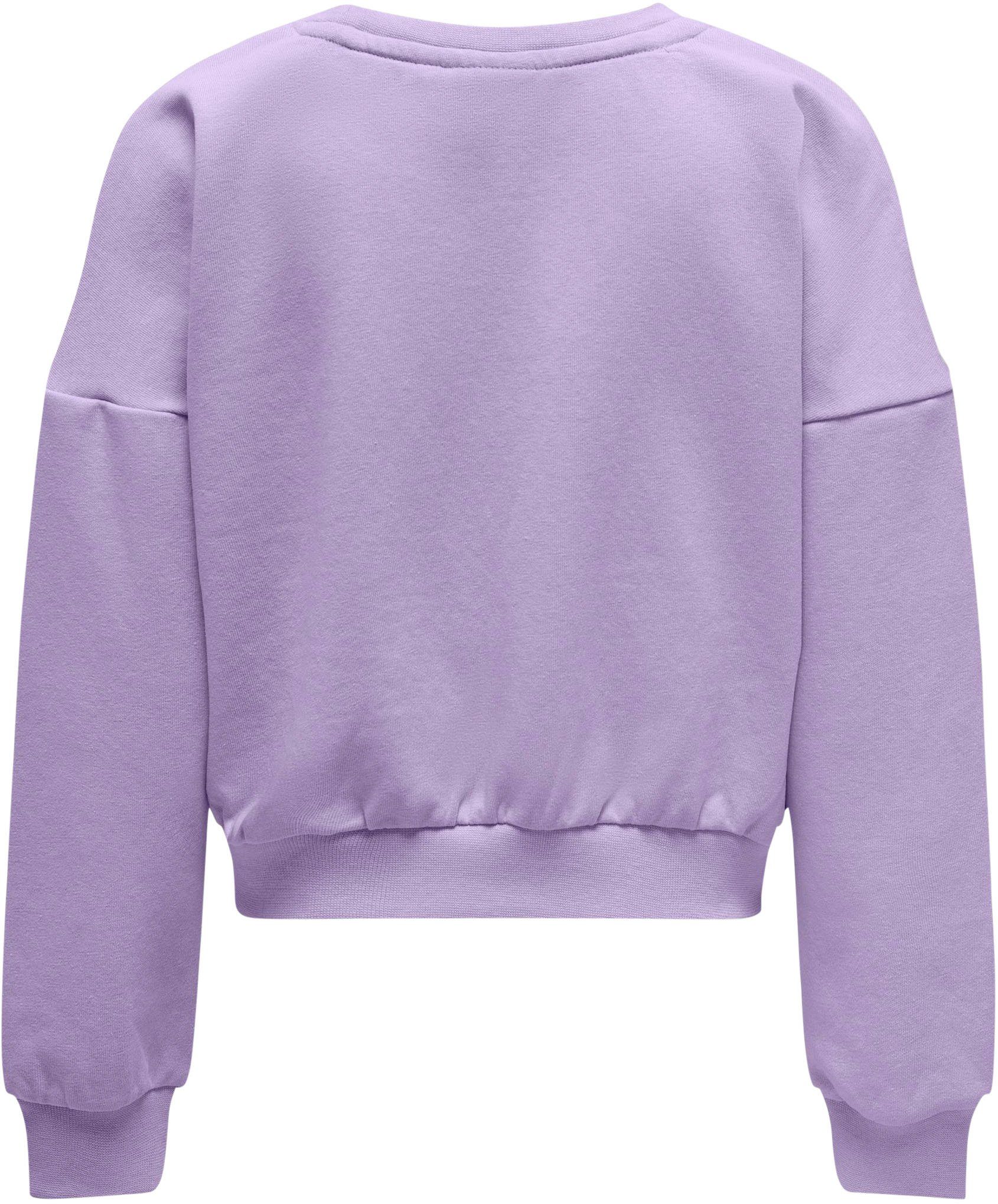 KOGESSA purple BETTER KIDS L/S SWT Sweatshirt ONLY O-NECK rose