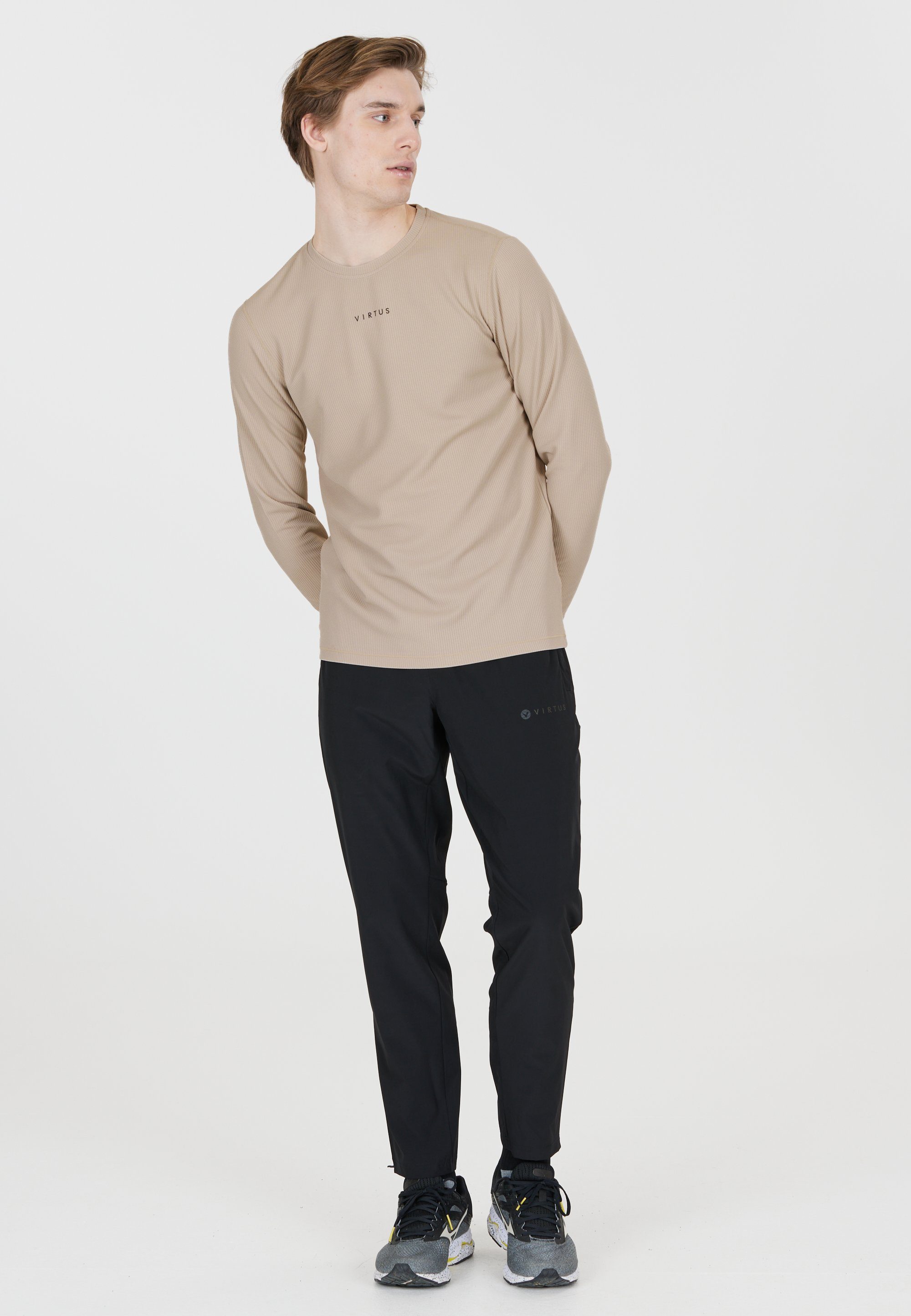 Virtus Langarmshirt "Besto", mit Quick Dry-Technologie günstig online kaufen