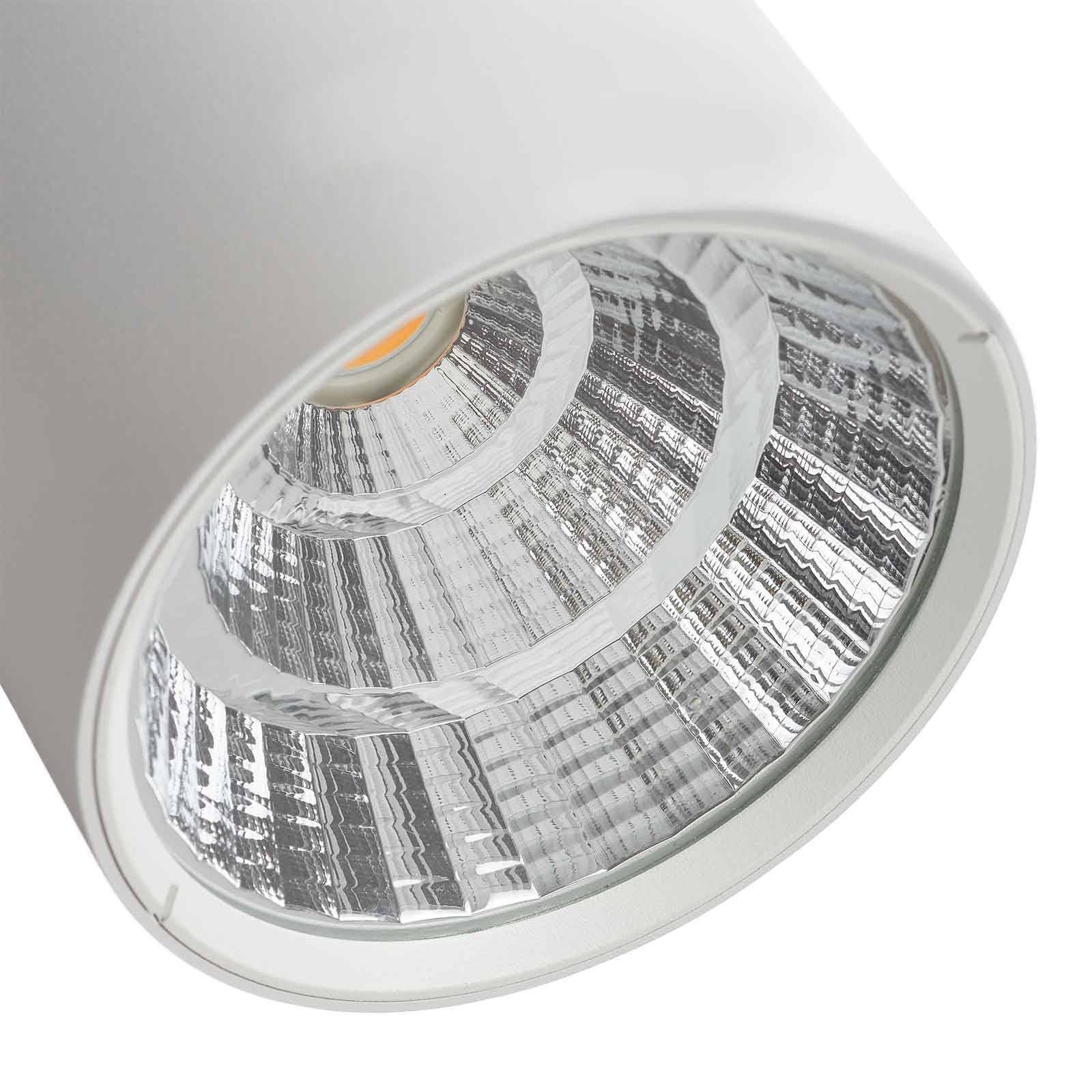 Modern, Deckenleuchte LED-Lampen, warmweiß, weiß, Lucande Deckenspots flammig, 1 inkl. Leuchtmittel, Stahl, Takio,