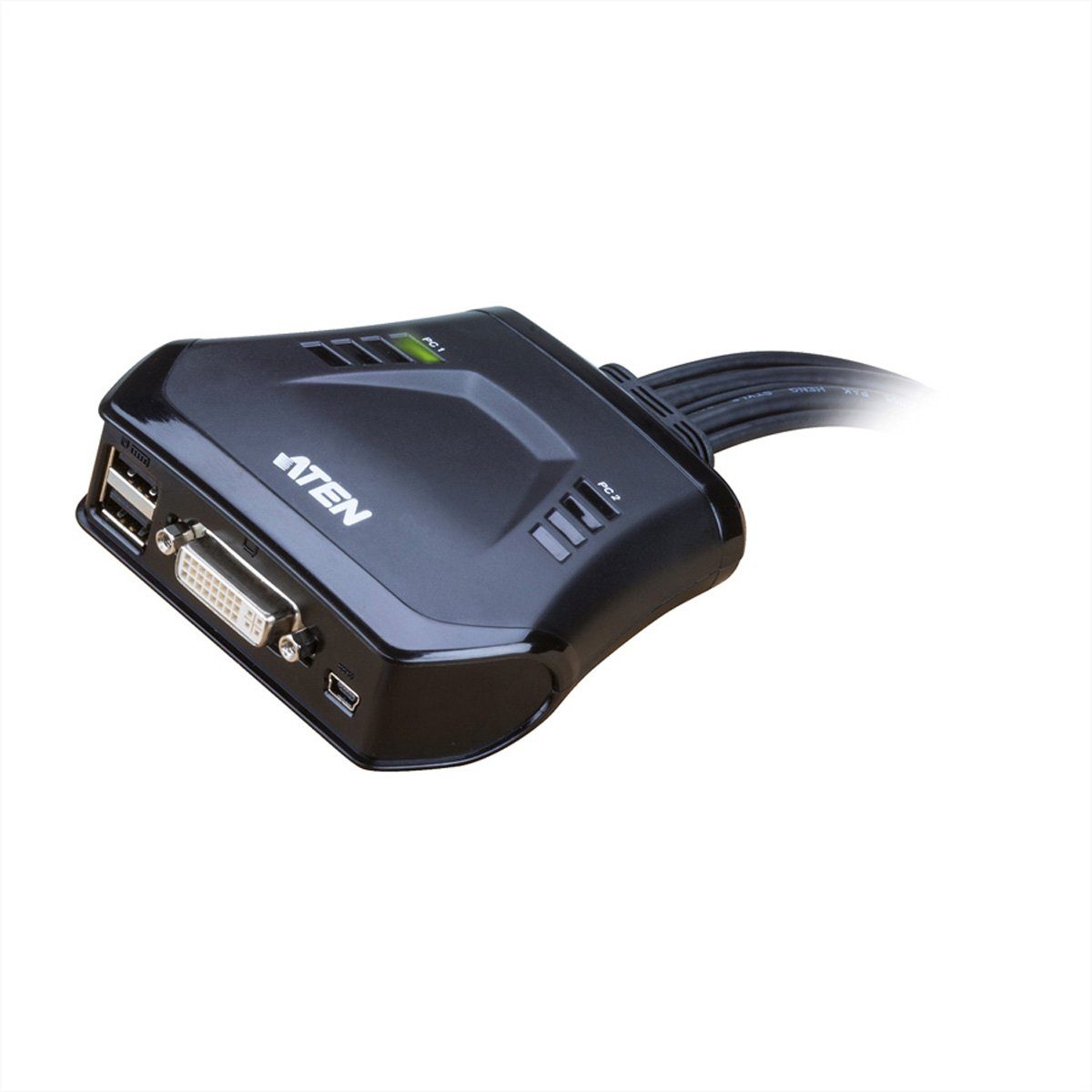 CS22D 2-Port USB DVI KVM Switch Computer-Adapter