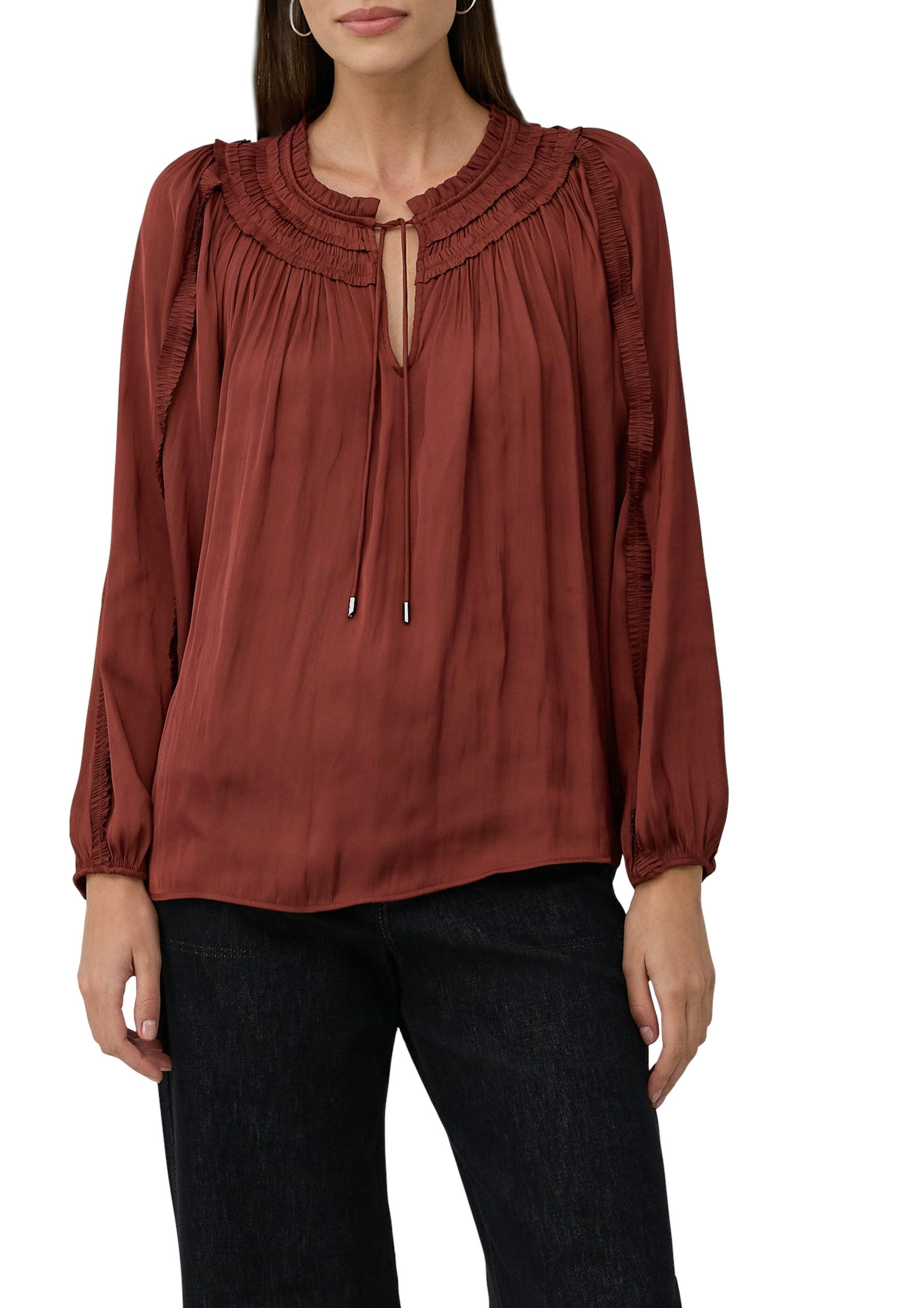 s.Oliver BLACK LABEL Shirtbluse Bluse günstig online kaufen