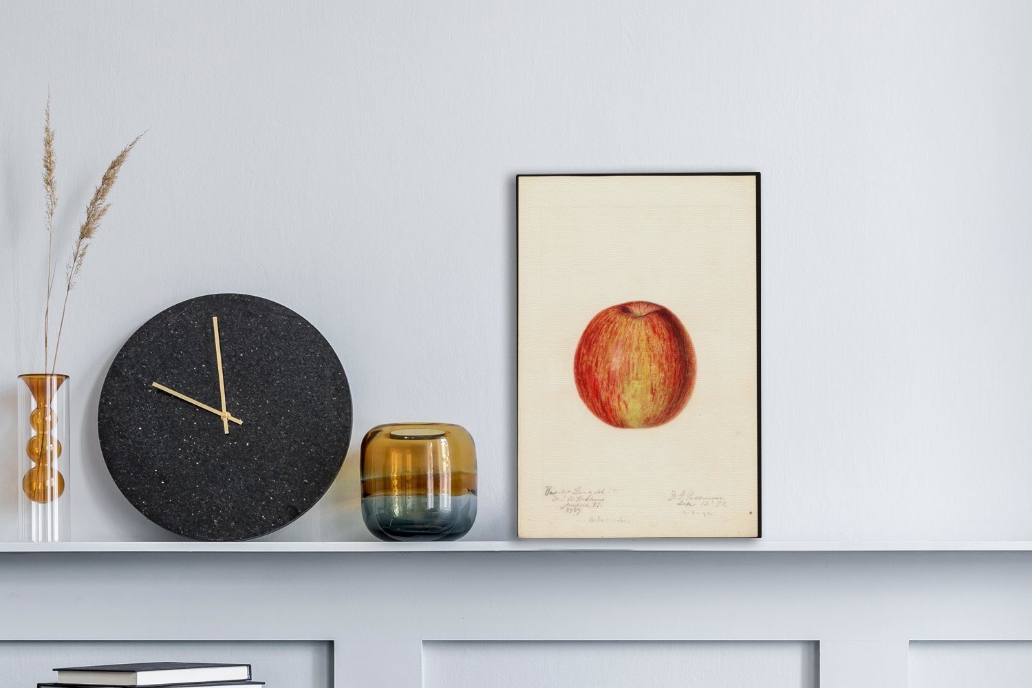 Gemälde von OneMillionCanvasses® - Deborah bespannt Apfel cm fertig Passmore, (1 inkl. 20x30 Gemälde, Leinwandbild Leinwandbild St), Griscom Zackenaufhänger,
