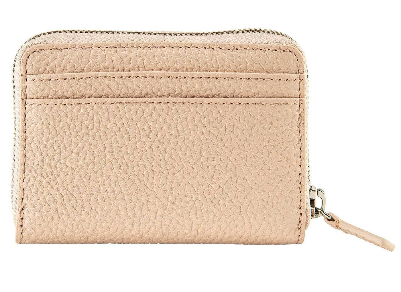 Lacoste Leder, Geldbörse Rose - Zip XS Coin Wallet Geldbörse Dust Damen