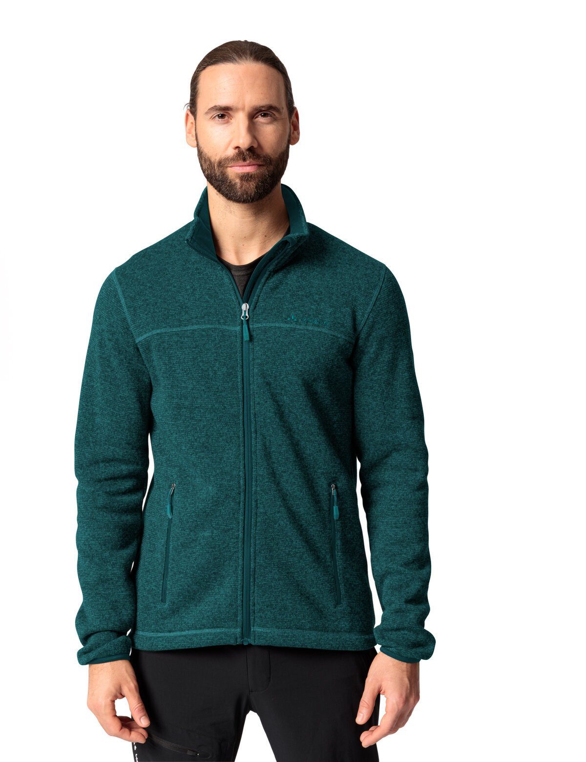 VAUDE Outdoorjacke Men's Klimaneutral mallard (1-St) III Rienza Jacket green kompensiert