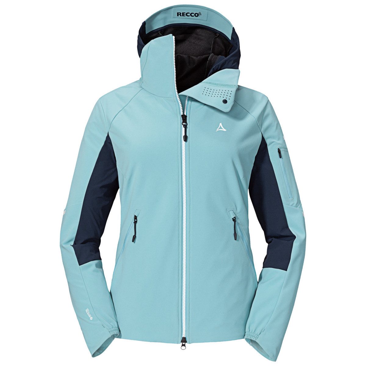 Schöffel Softshelljacke Kals Damen Übergangsjacke, Windbreaker, Outdoor, Funktionsjacke, Wanderjacke