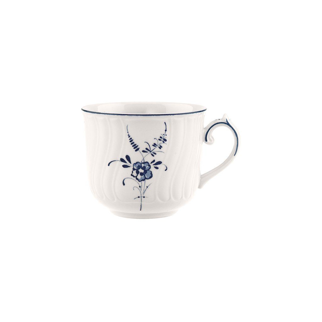 Villeroy & Boch Tasse Vieux Luxembourg Frühstückstasse, 1-tlg., Porzellan, Premium Porcelain, mikrow.- & spülm.sicher, Made in Germany