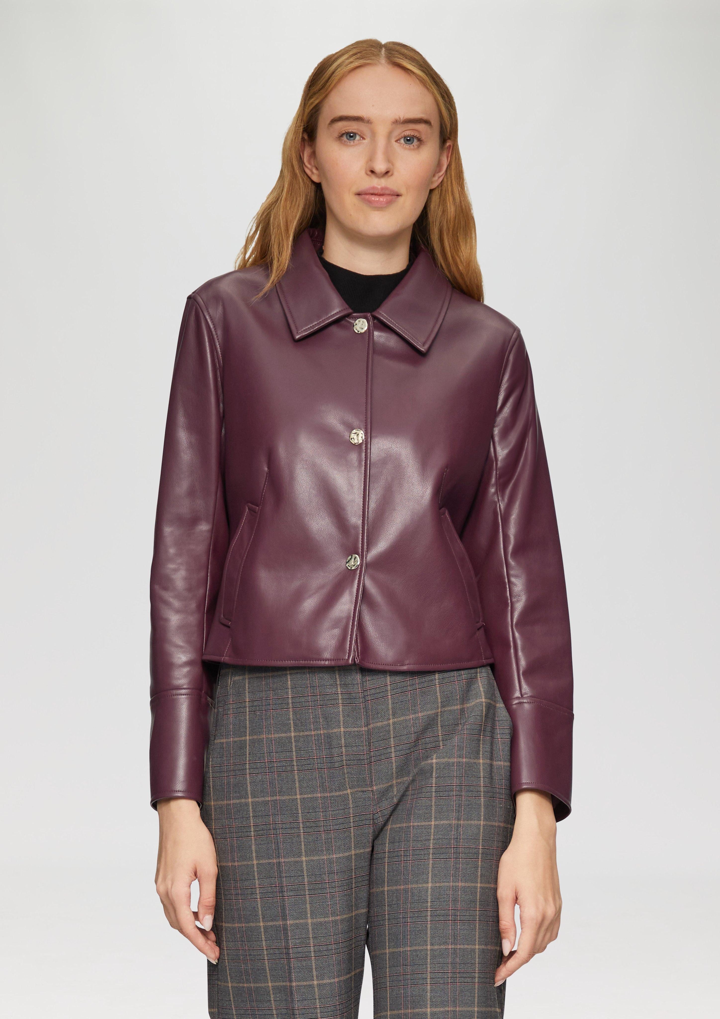s.Oliver BLACK LABEL Funktionsjacke Taillierte Jacke günstig online kaufen
