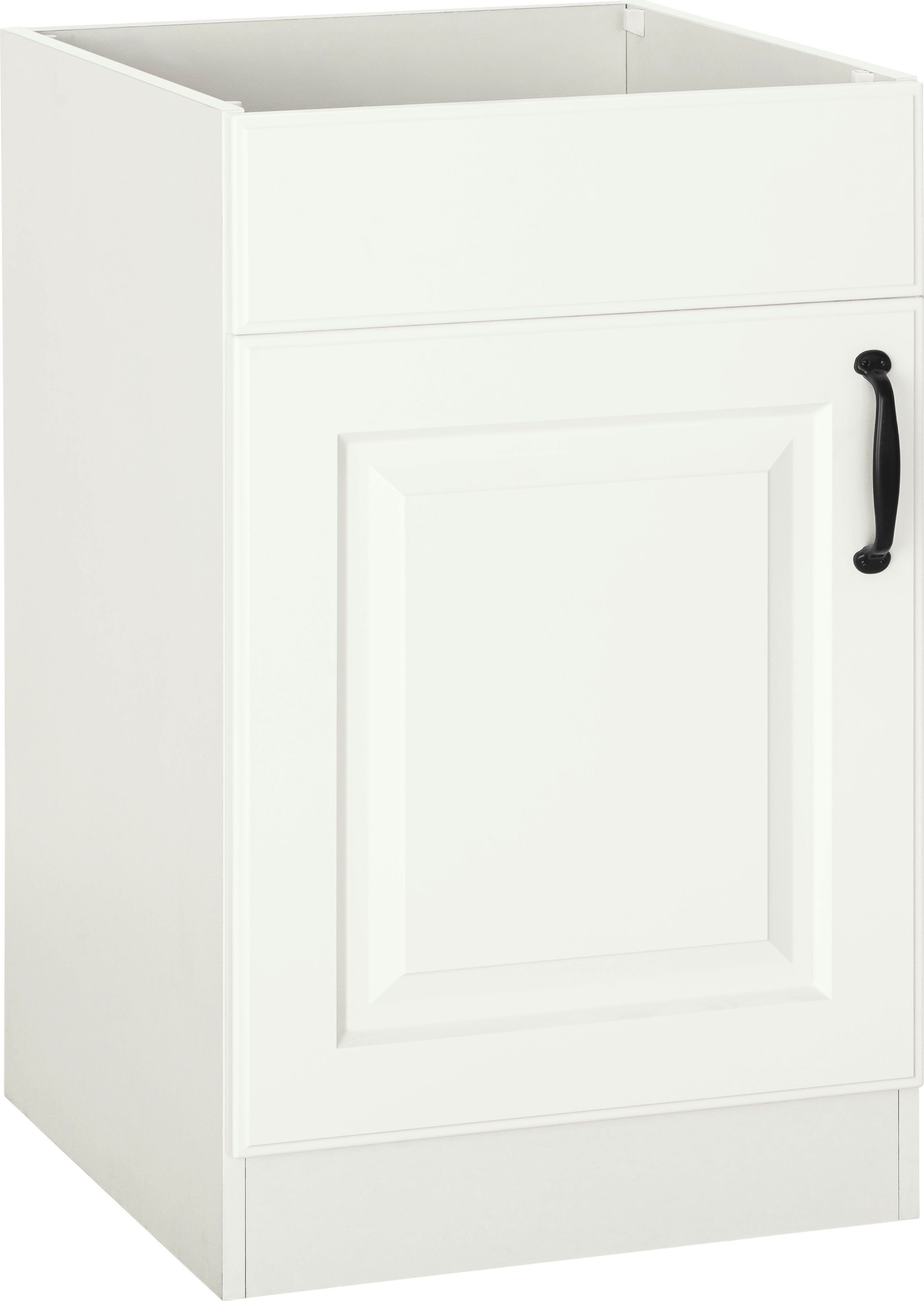 wiho Küchen Spülenschrank Erla 50 cm breit mit Kassettenfront, ohne Arbeitsplatte – Bild 3 von 5