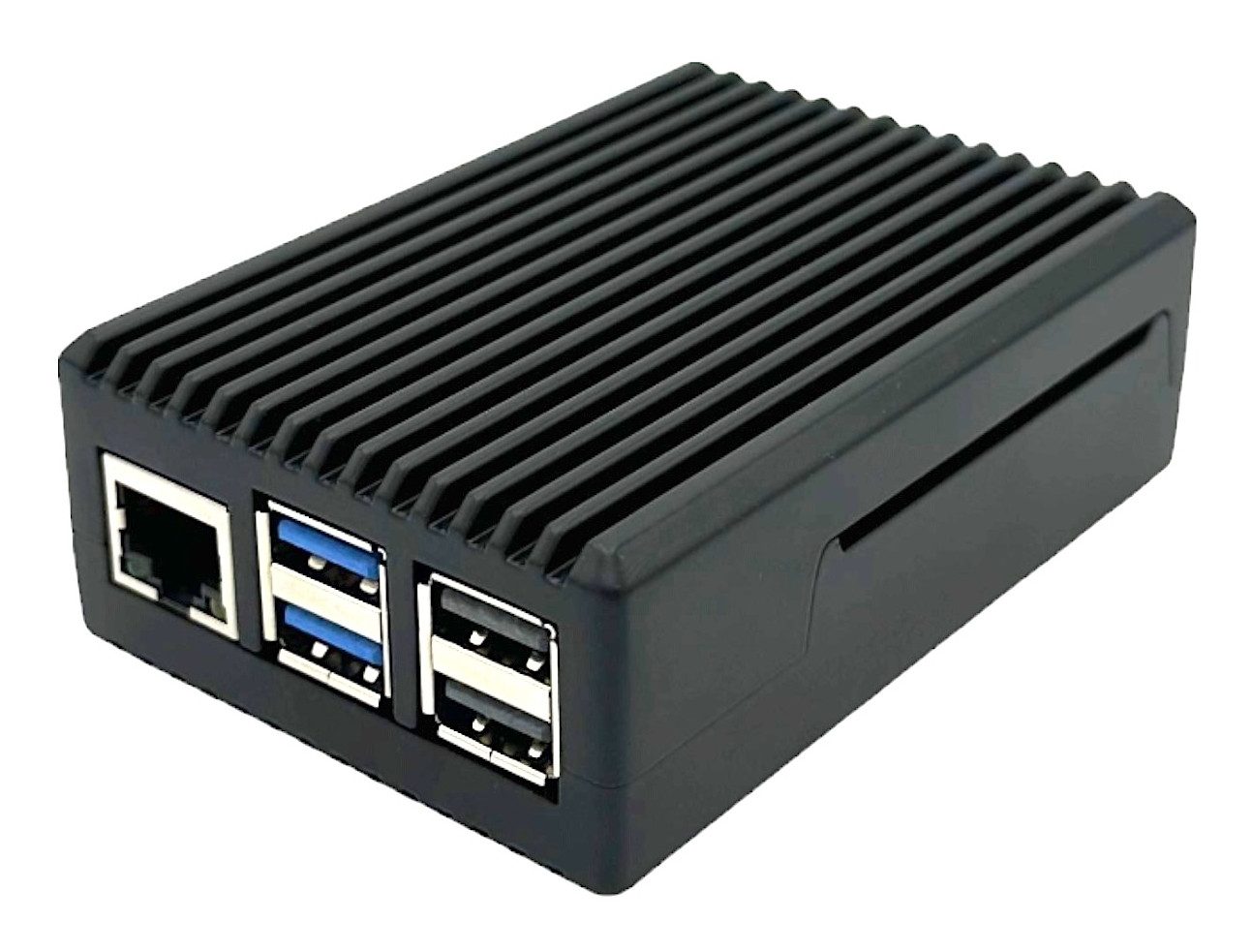 PC-Gehäuse Full Armor Gehäuse für Raspberry Pi 5, schwarz
