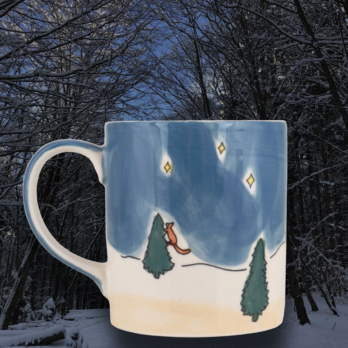 Mila Becher Mila Keramik-Becher Rotwild, ca. 250 ml, Keramik