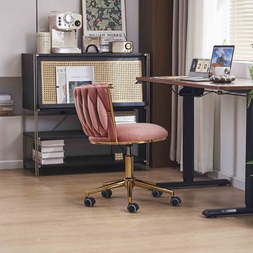 MODFU Bürostuhl Schreibtischstuhl, verstellbarer drehbare (Drehstuhl geeignet für Wohnzimmer, Make-up, verschiedene Lernszenarien)