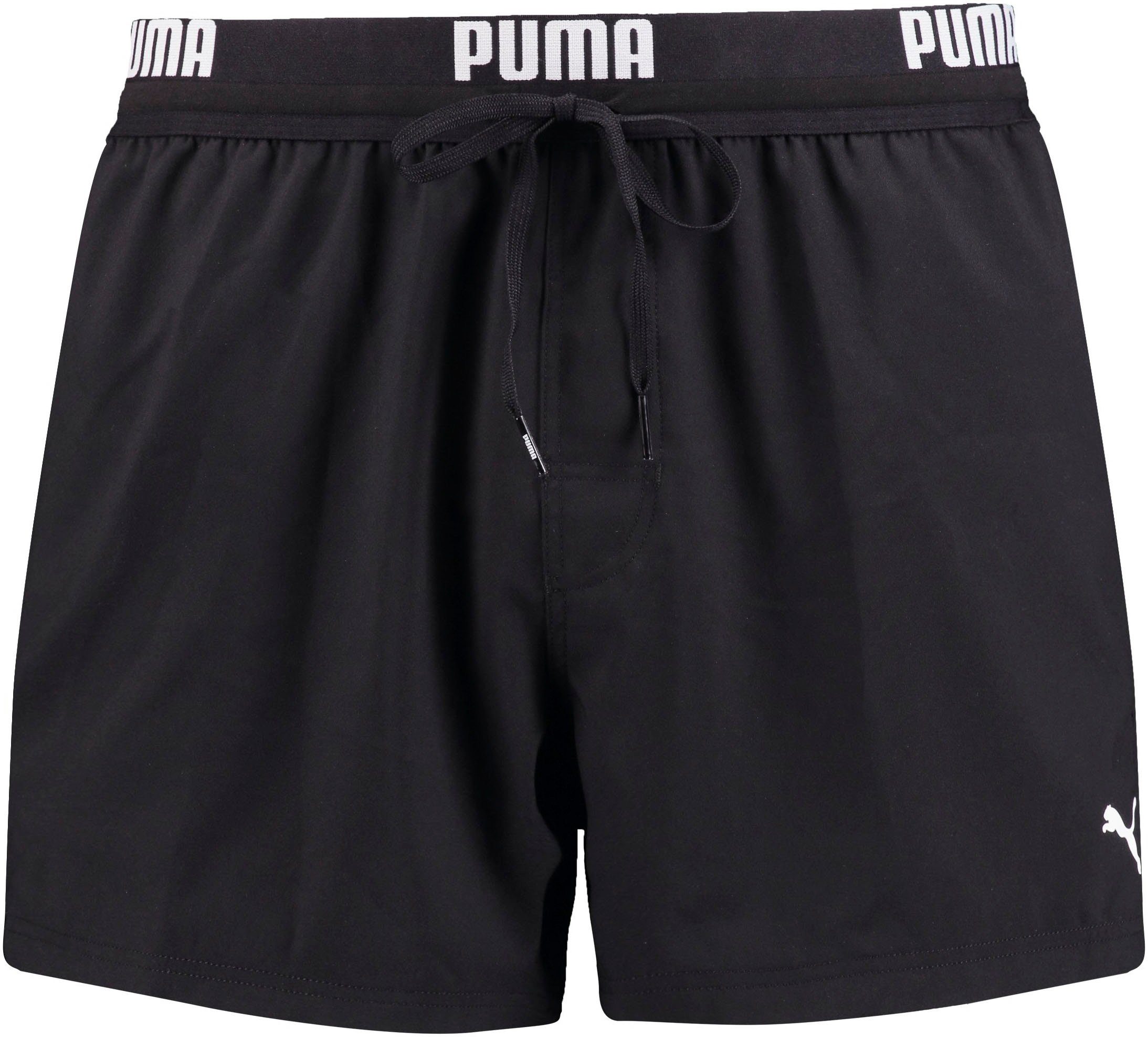 PUMA Badeshorts PUMA SWIM MEN LOGO SHORT SHORTS 1P Seitentaschen, Gesäßtasc günstig online kaufen