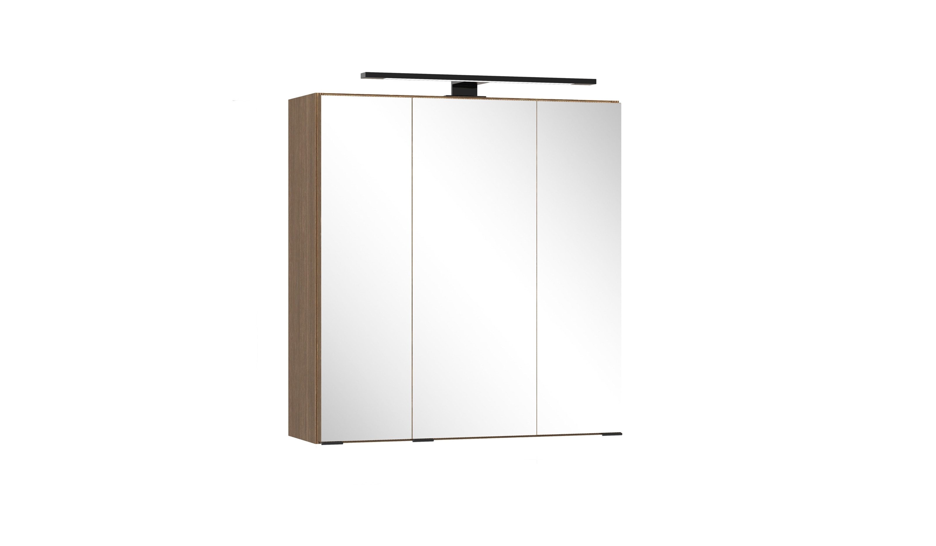 HELD MÖBEL Badezimmerspiegelschrank Canello-Eiche Dekor - 60x64x20cm (BxHxT)