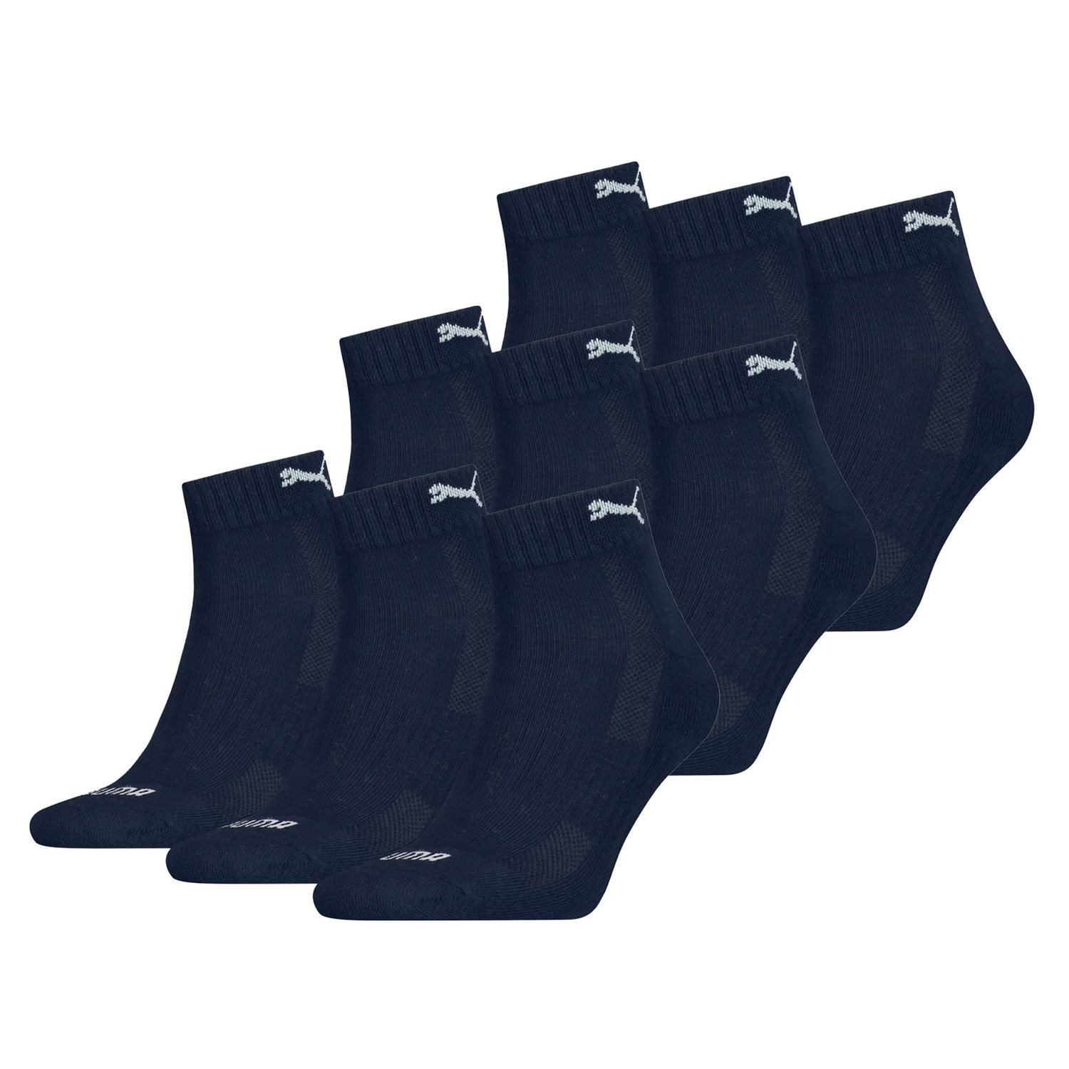 PUMA BODYWEAR Socken Quarter - Cushioned (Set, 9-Paar) Mittelfußstütze für günstig online kaufen