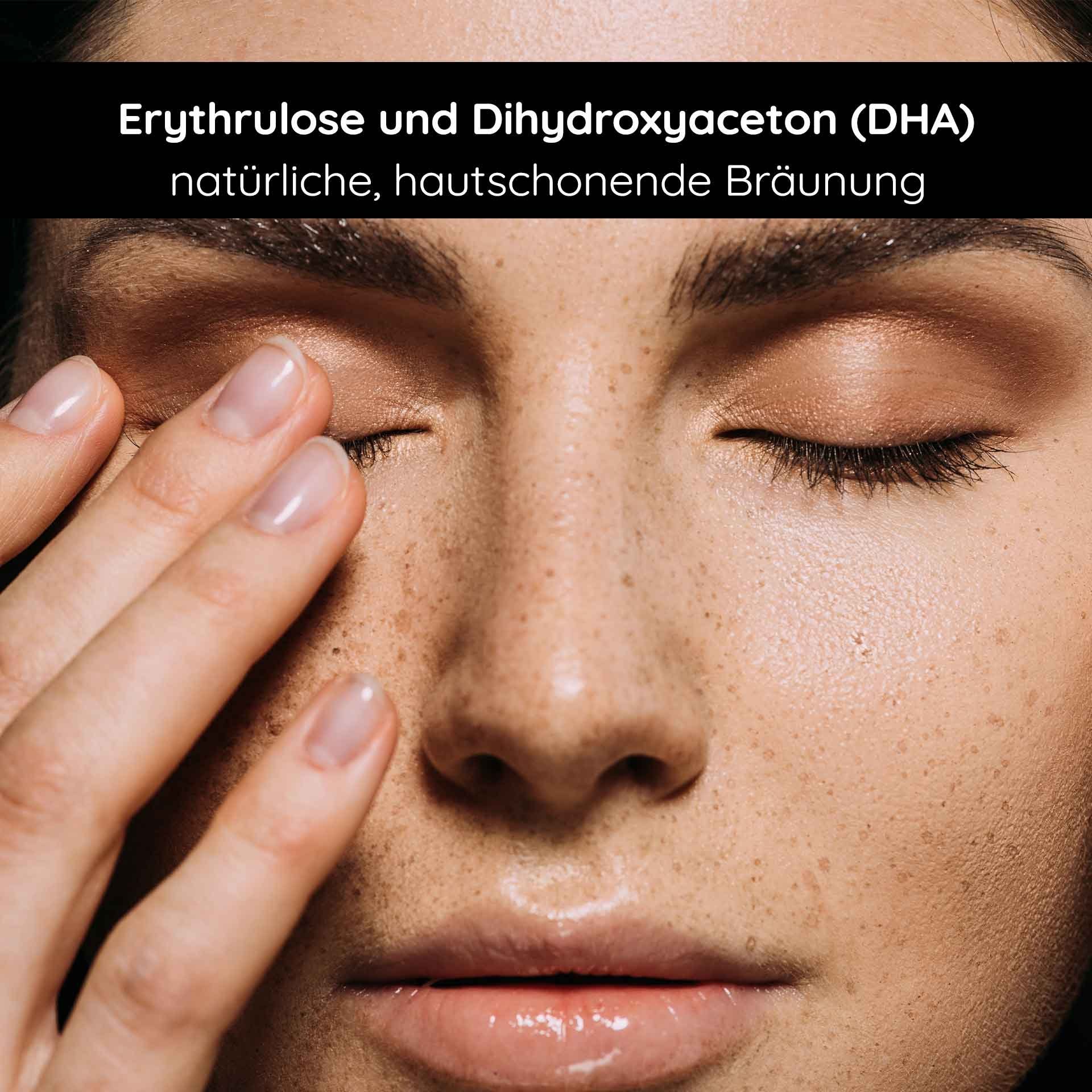 RAU Cosmetics Selbstbräunungskonzentrat Self Tanner Face Serum, feuchtigkeitsspendend