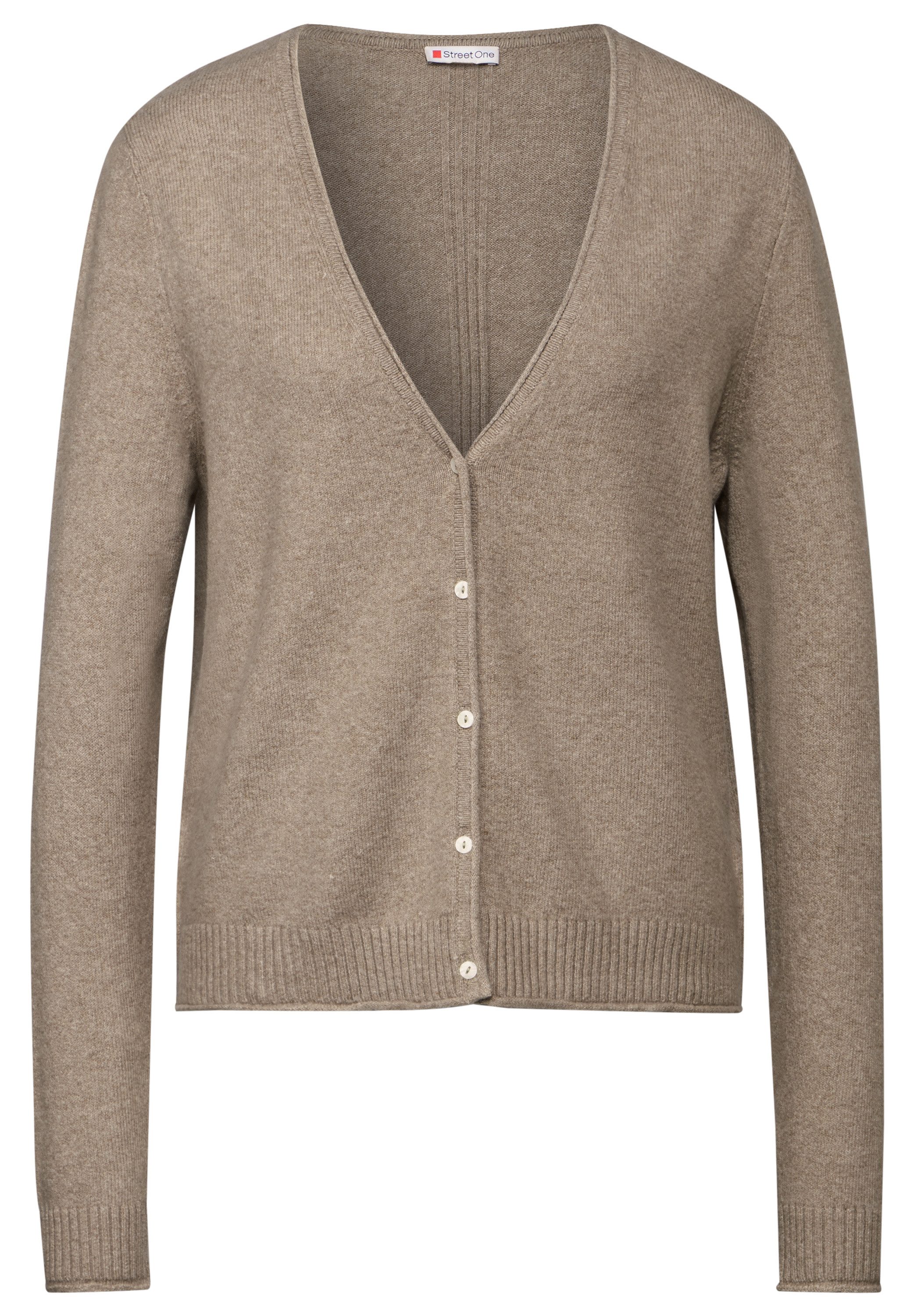STREET ONE Cardigan mit V-Ausschnitt