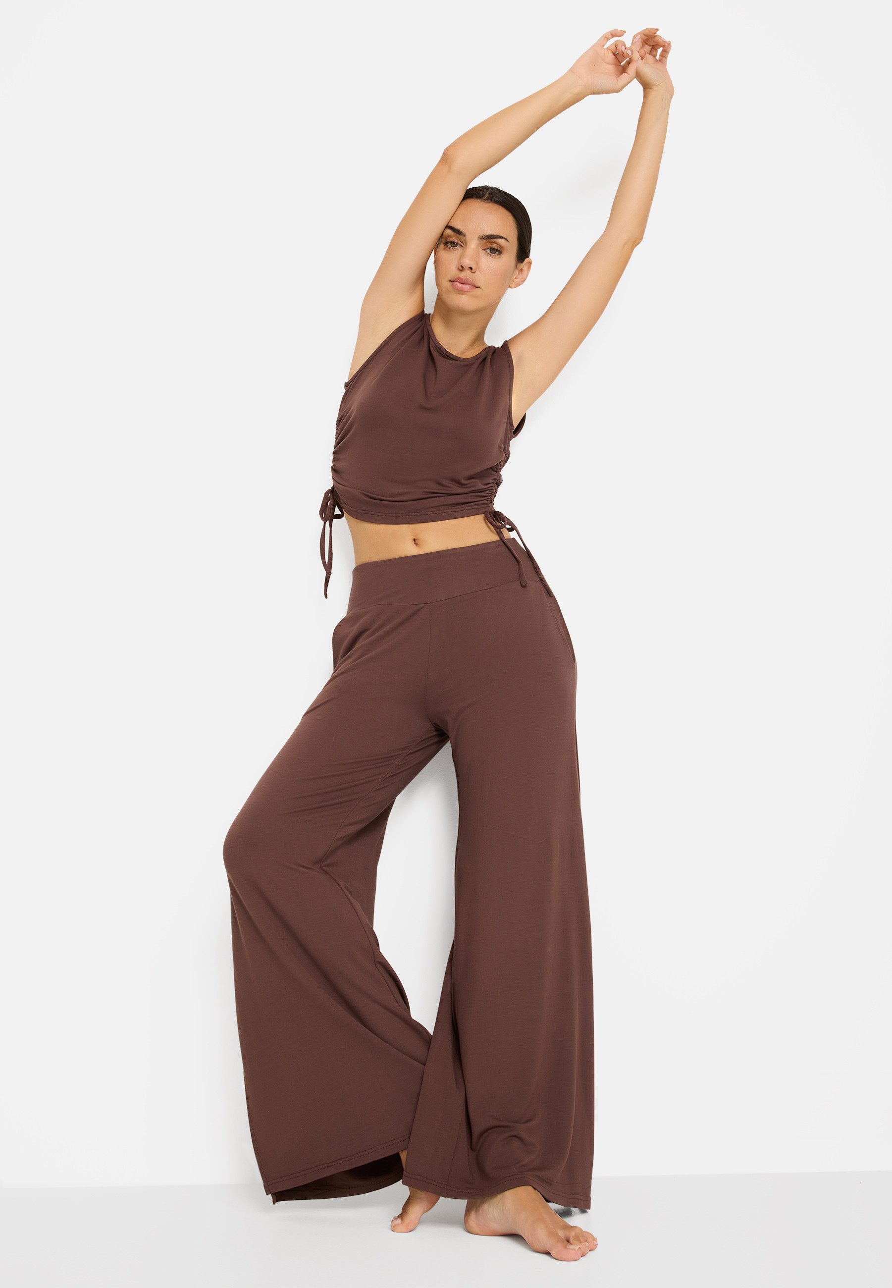 LSCN by LASCANA Loungehose mit seitlichen Schlitzen – Bild 5 von 5