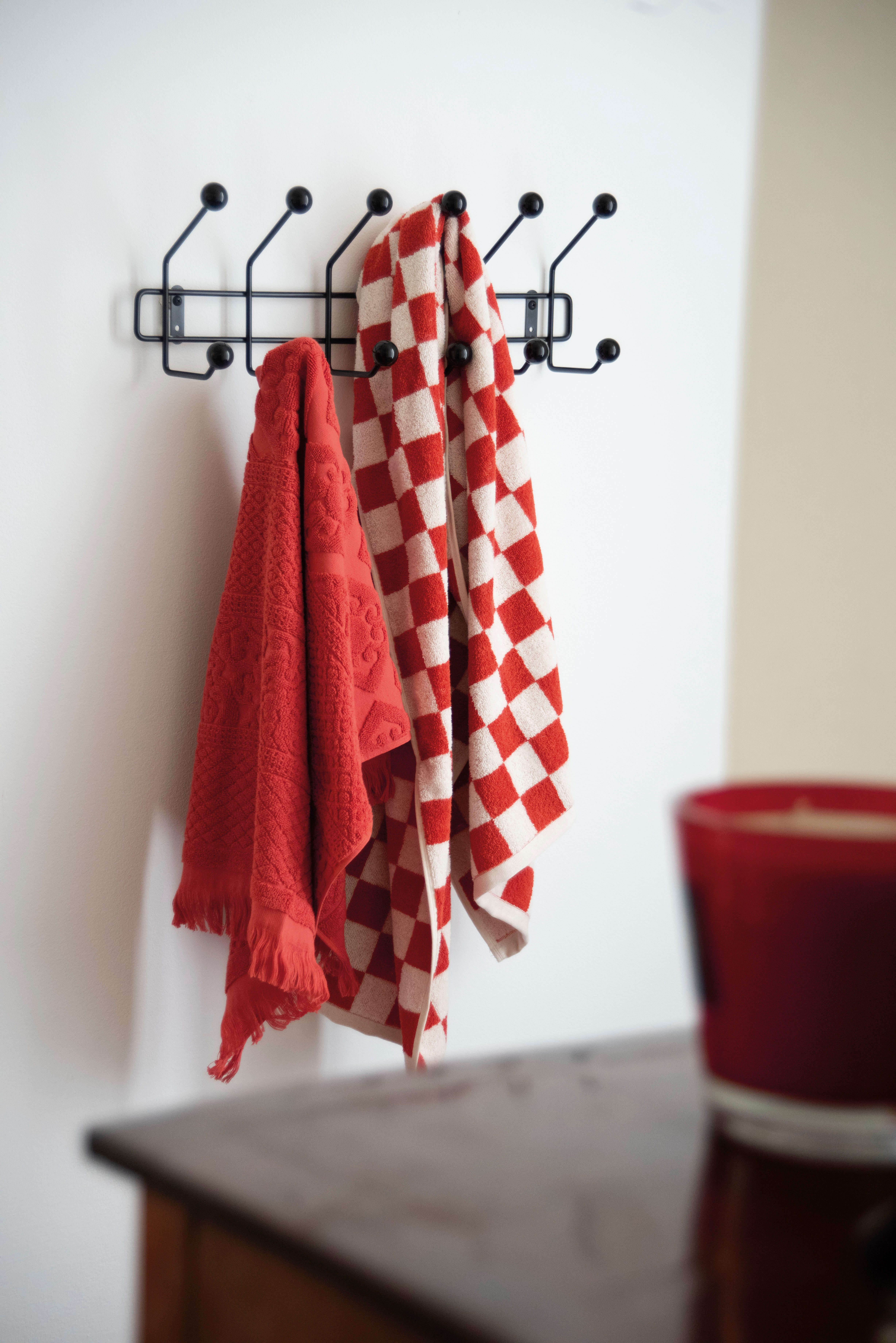 PAD Badetuch Harlem, Frottee (1-St), Made in Europe, Uni Farben, mit Orname günstig online kaufen