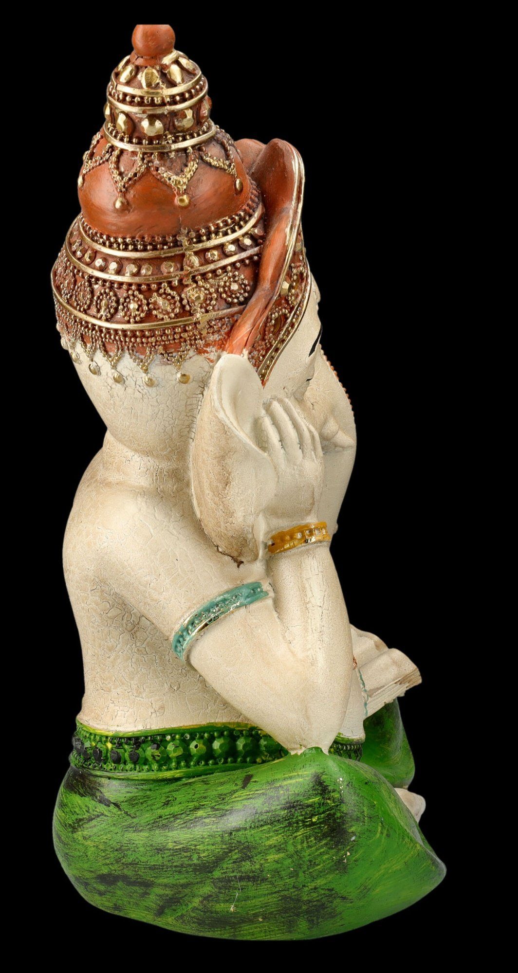 Figuren Figur Dösend - Götterfigur Gott Shop handbemalt Dekoration Ganesha Hindu GmbH Dekofigur -