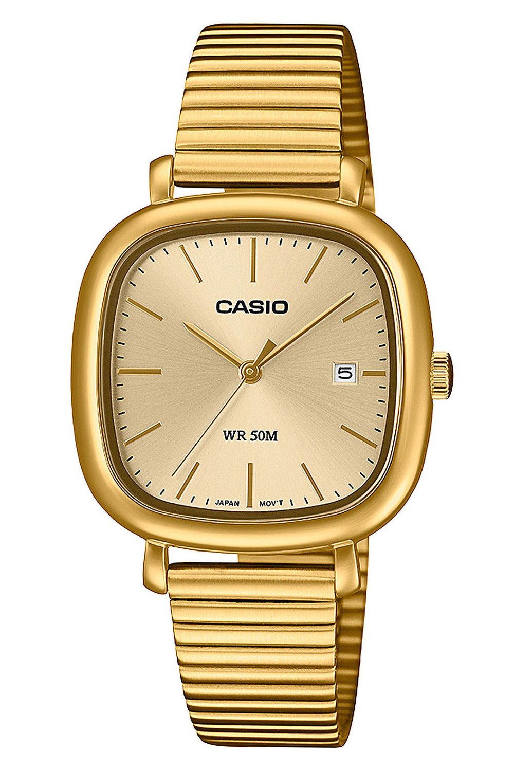 CASIO Quarzuhr Edelstahl Vergoldet günstig online kaufen