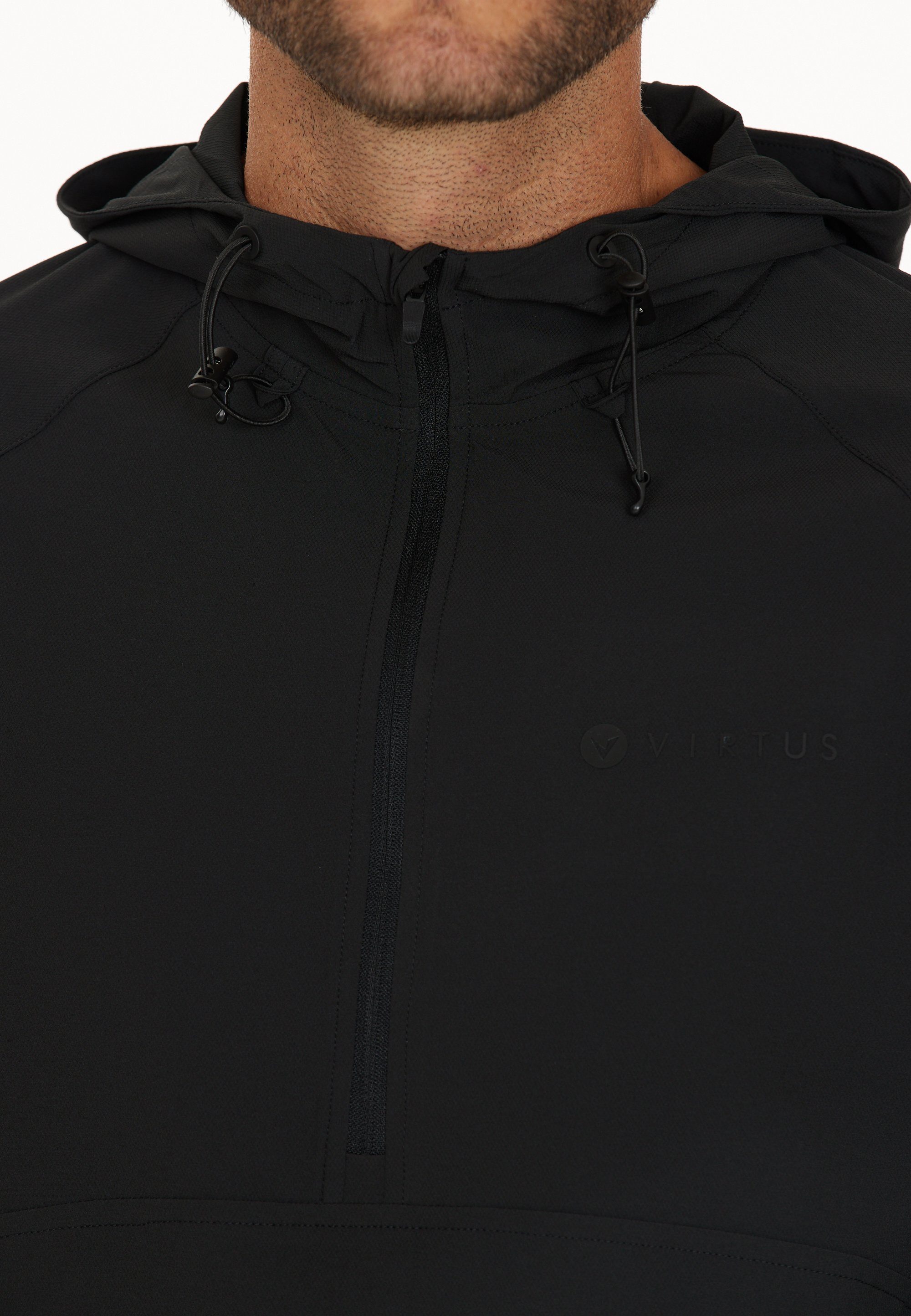 Virtus Outdoorjacke Colin mit 4-Wege-Stretch und wasserabweisender DWR-Beschichtung