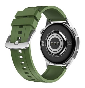 MIRUX GT4 Fitness Tracker BT-Anruf Rund Smartwatch