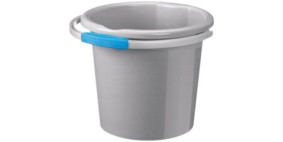 Sunware Putzeimer Sunware Eimer Water Line 12 L silber