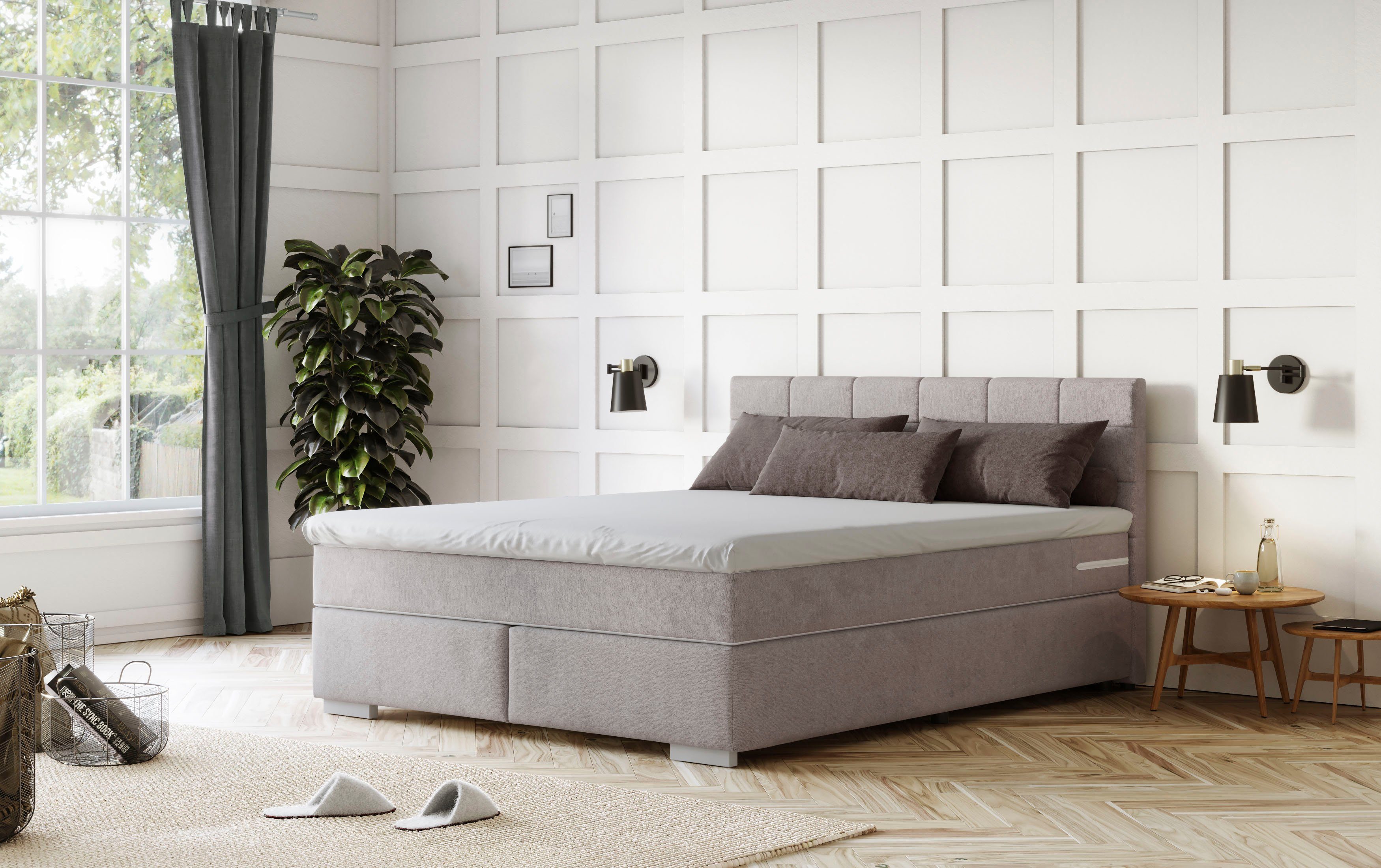 COTTA Boxspringbett Simba, Topseller! wahlweise mit oder ohne Matratze und günstig online kaufen