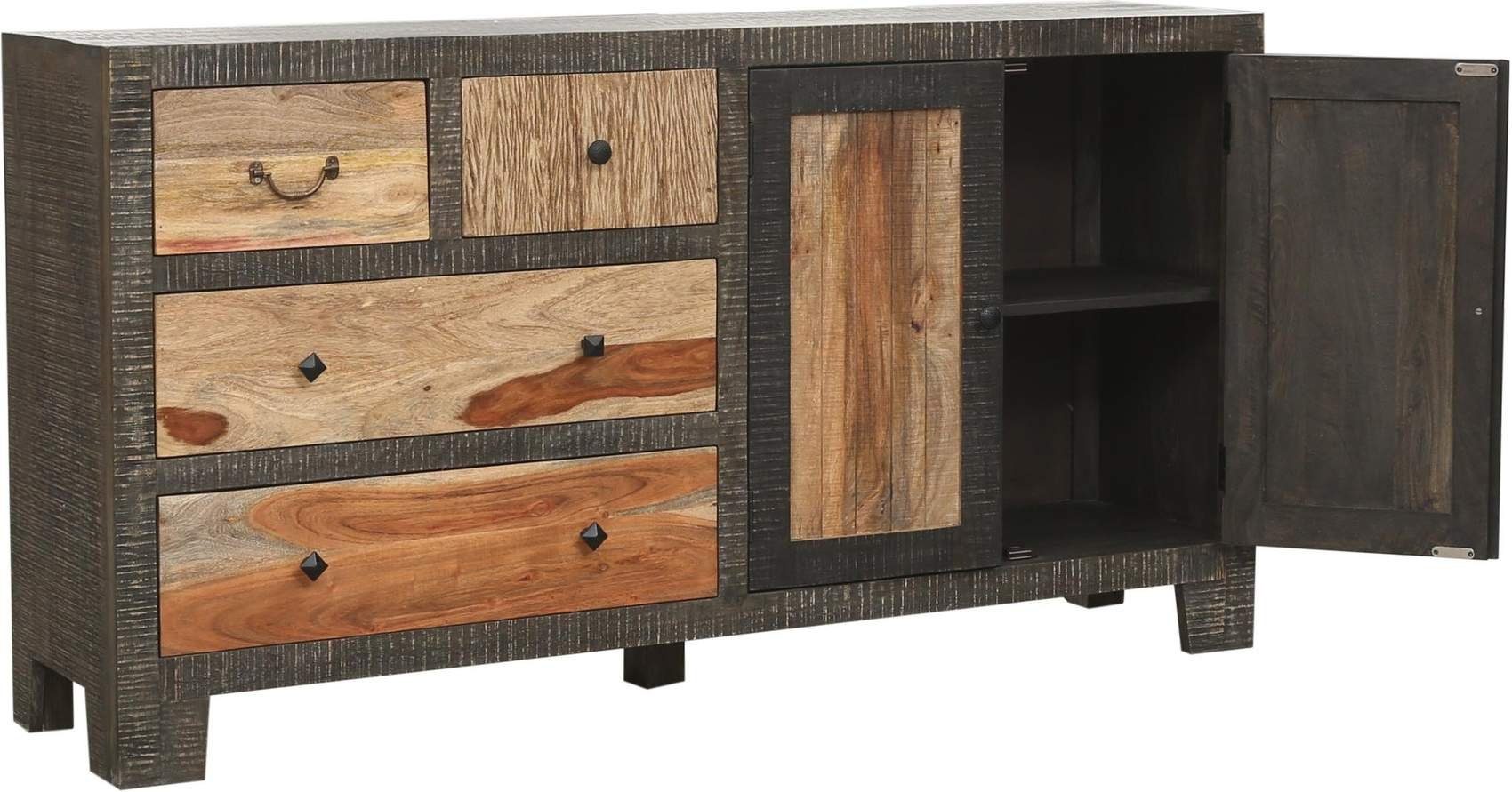 INTERIA Home & Living Sideboard Sideboard TARIM Schubladenkommode aus Mango und Akazie 165 cm