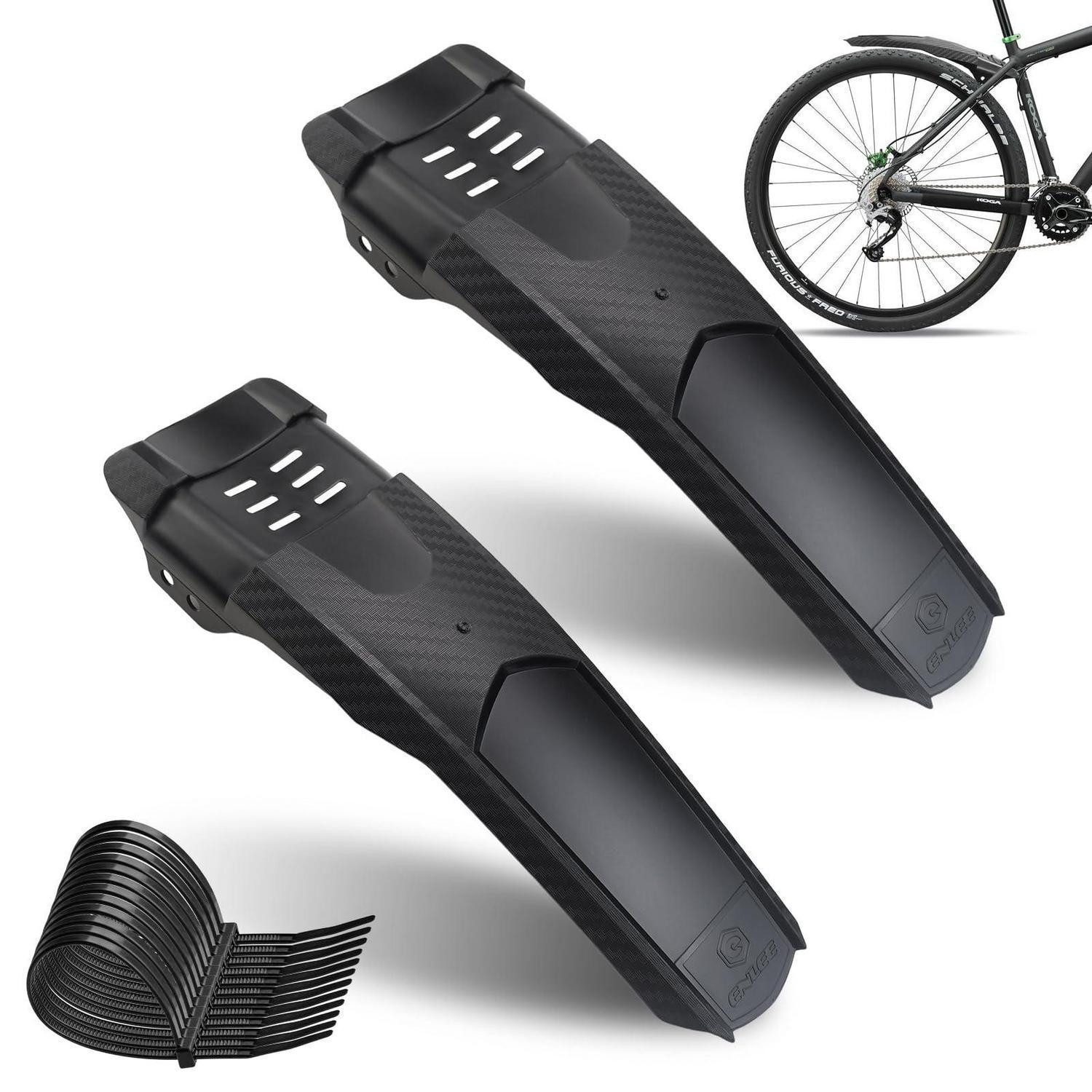 LuxusKollektion Schutzblech Schutzbleche 2 Stück MTB hinten 20-29 Zoll schnell demontierbar