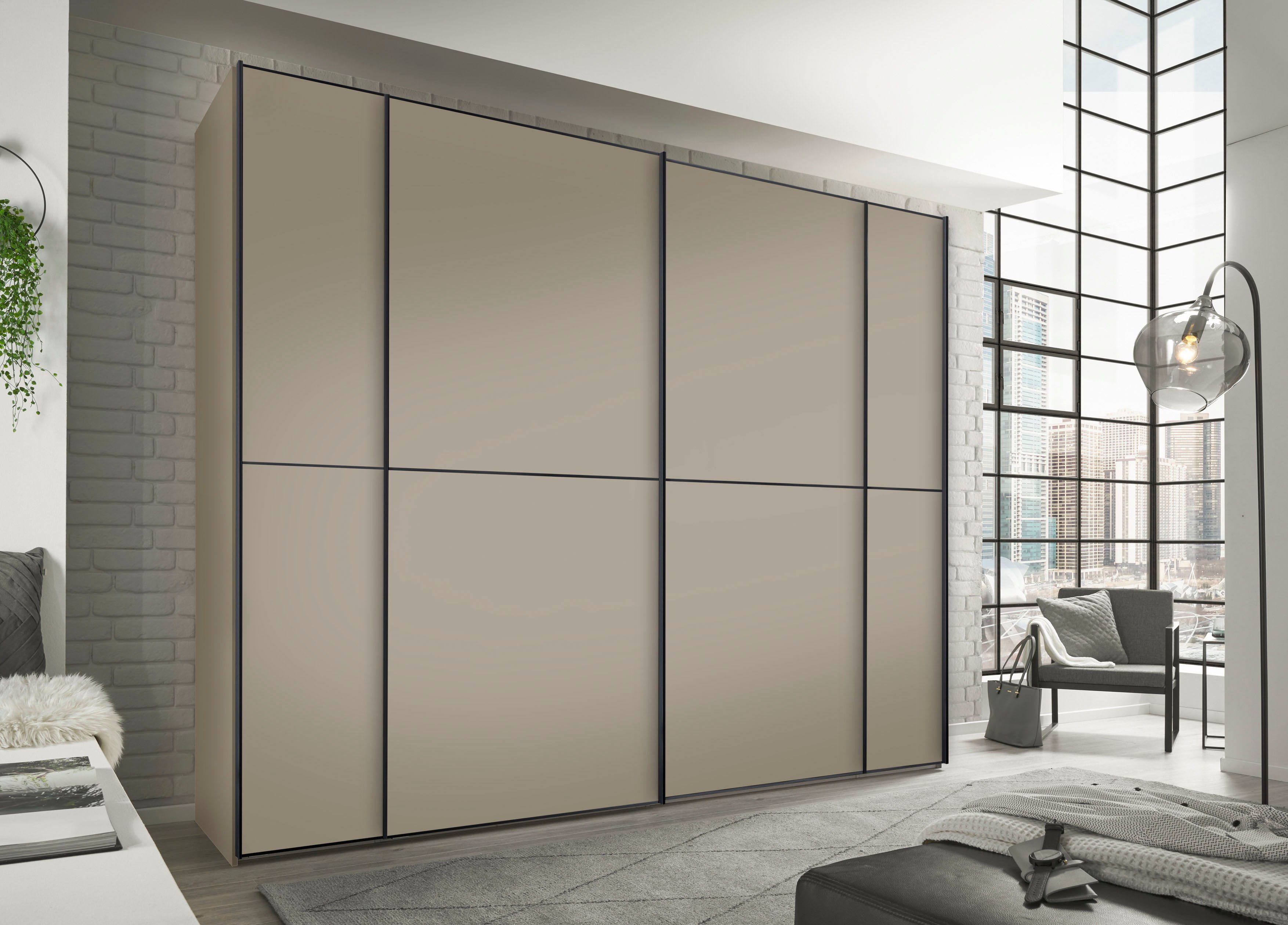 STAUD Schwebetürenschrank Sonett 200 G, Made in Germany mit vier verschiedenen Ausstattungsvarianten