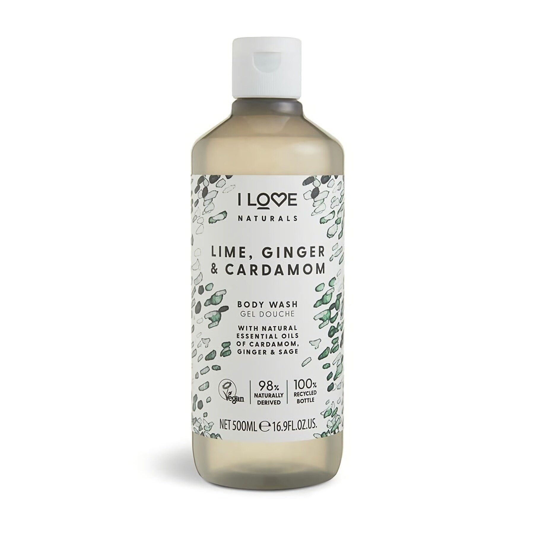 I Love... Duschgel I Love Lime, Ginger & Cardamon Naturals Body Wash