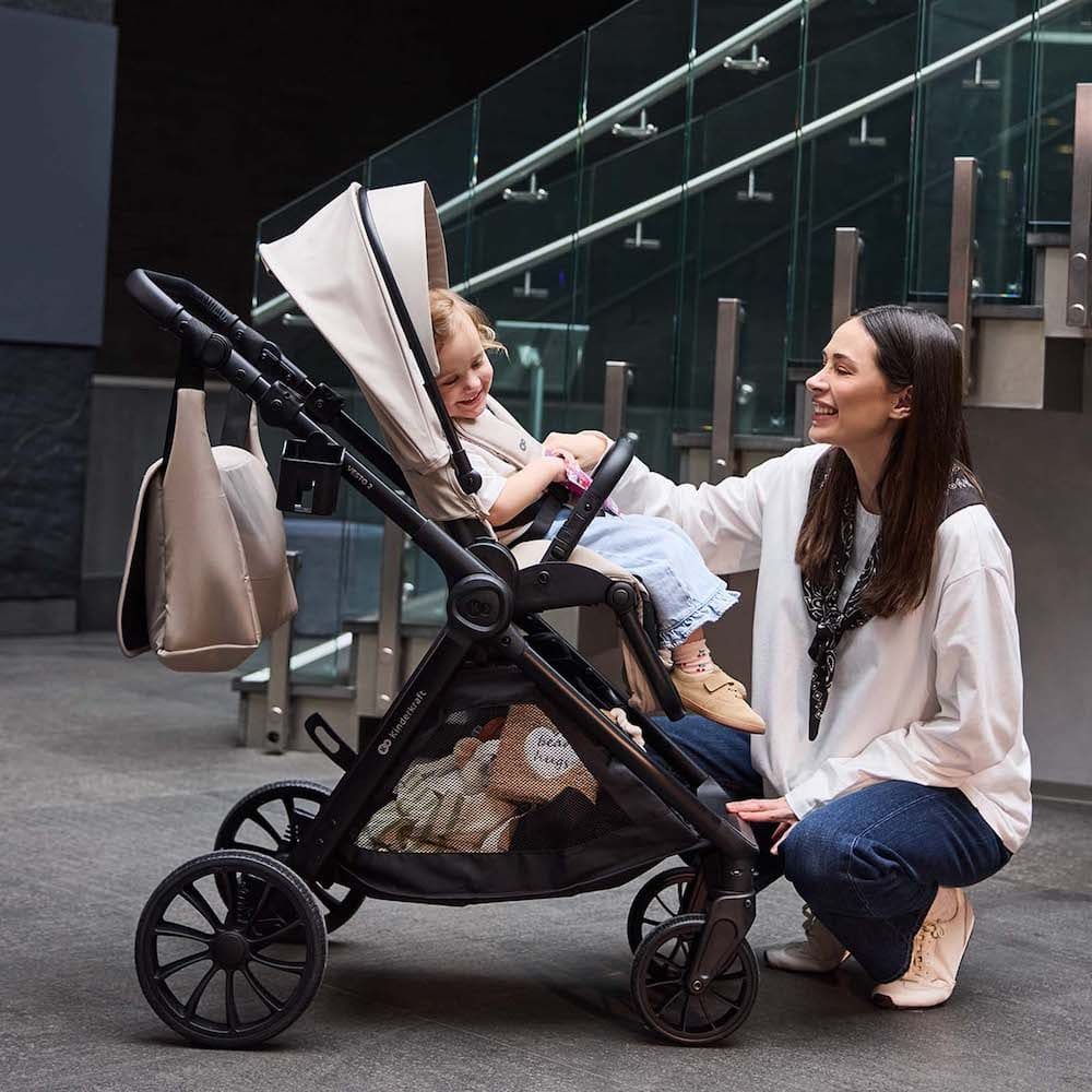 Kinderkraft Kombi-Kinderwagen VESTO 2 3in1 Kombikinderwagen