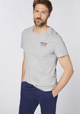 NAVIGATOR Print-Shirt aus weicher Sweatware