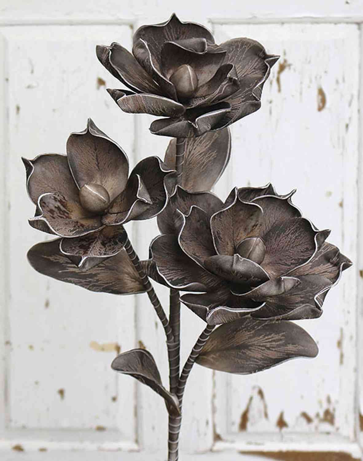 Kunstzweig Deko Kamelien Zweig Rania, braun, 95cm, Ø20cm Kamelie, artplants, Höhe 95.0 cm