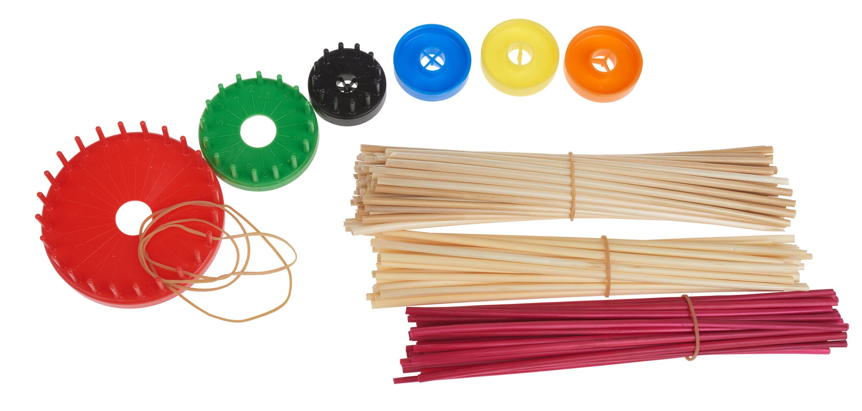 VBS Christbaumschmuck Bastel-Set Strohstern, inklusive Anleitung