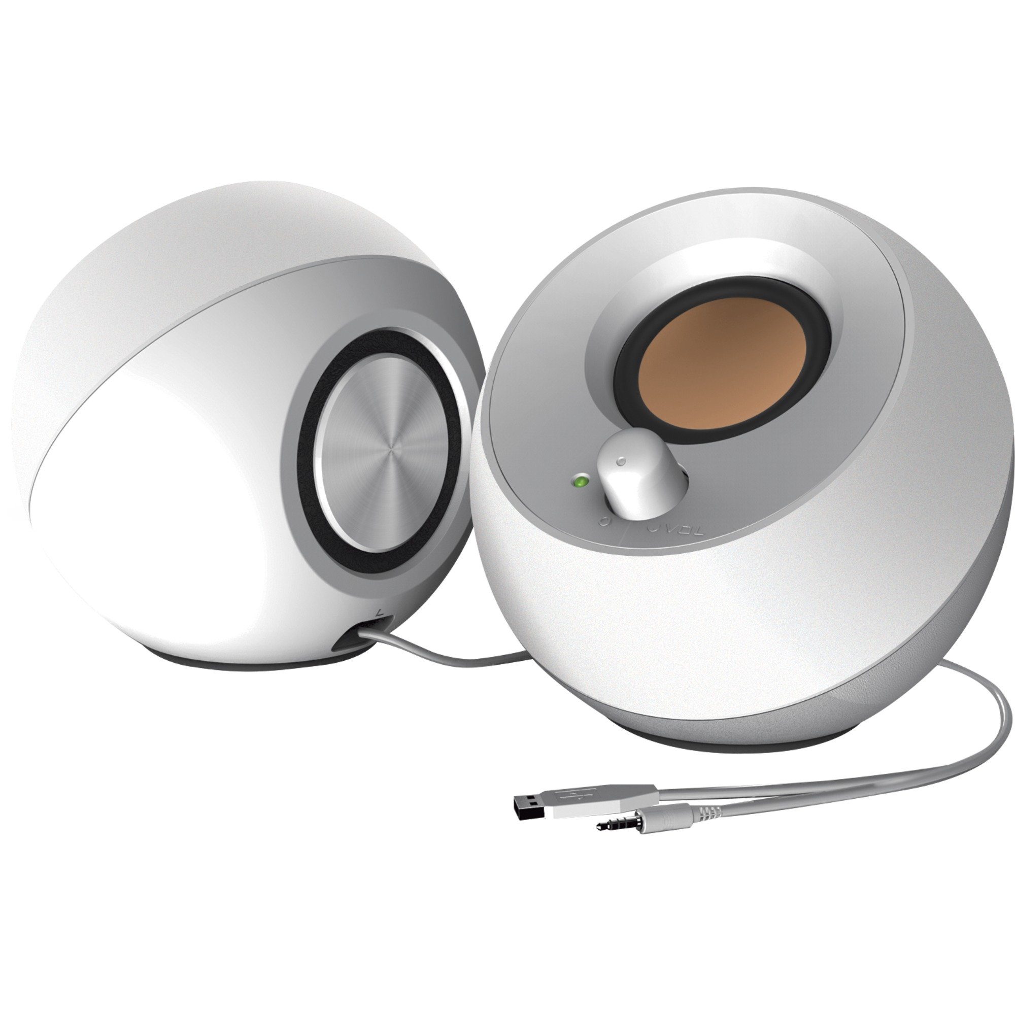 Creative Labs Creative Pebble, PC-Lautsprecher, (Klinke, USB) Lautsprecher