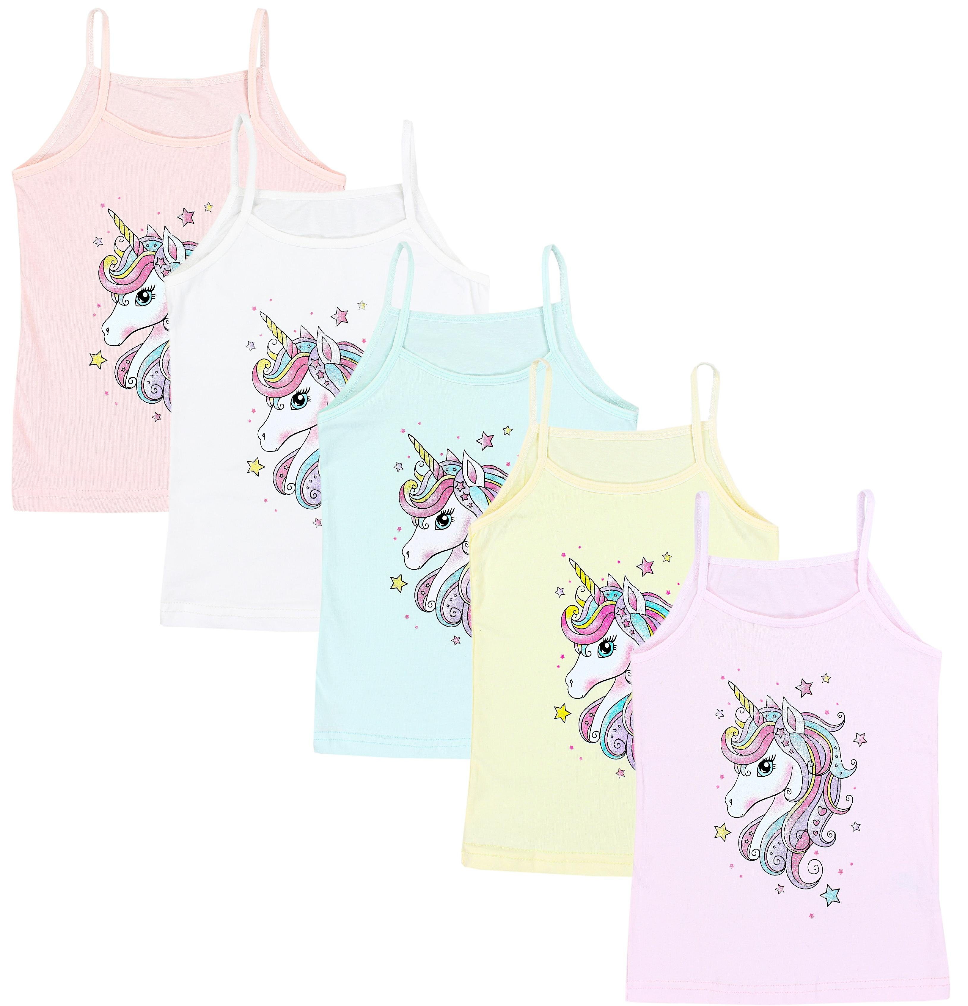 TupTam Unterhemd TupTam Mädchen Unterhemd Spaghettiträger Top 5er Pack