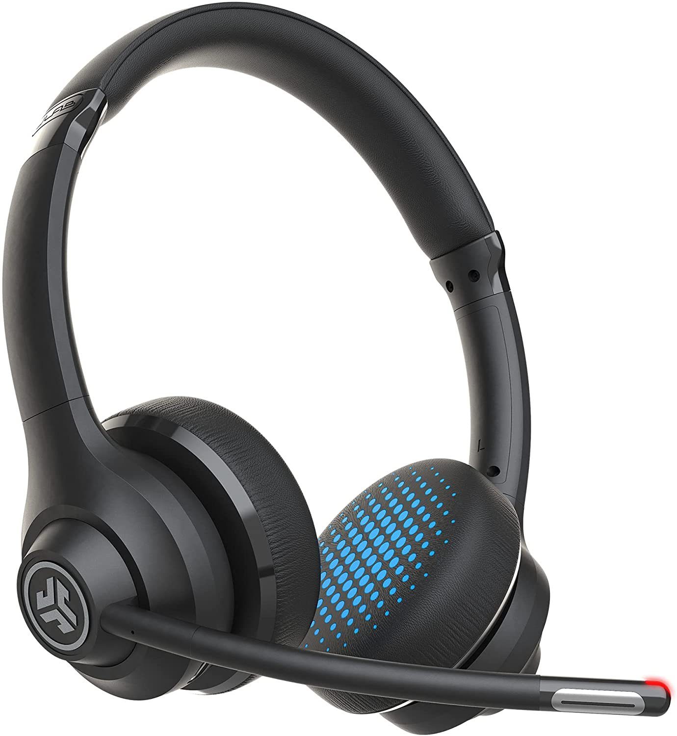 Jlab Go Work Wireless Headset mit Mikrofon: 45+ Std. Wiedergabezeit Headset