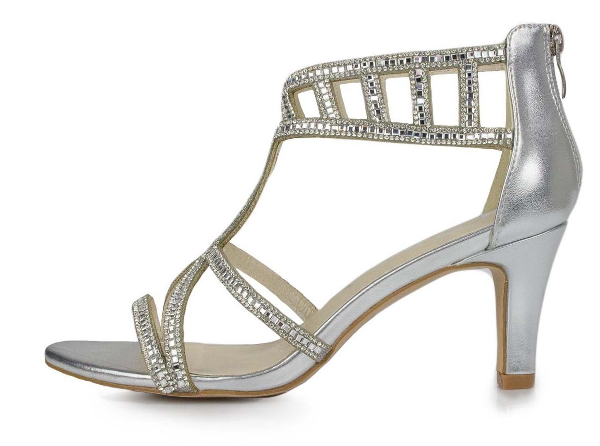 White Lady 820 Metallic - Sandalette Sandalette