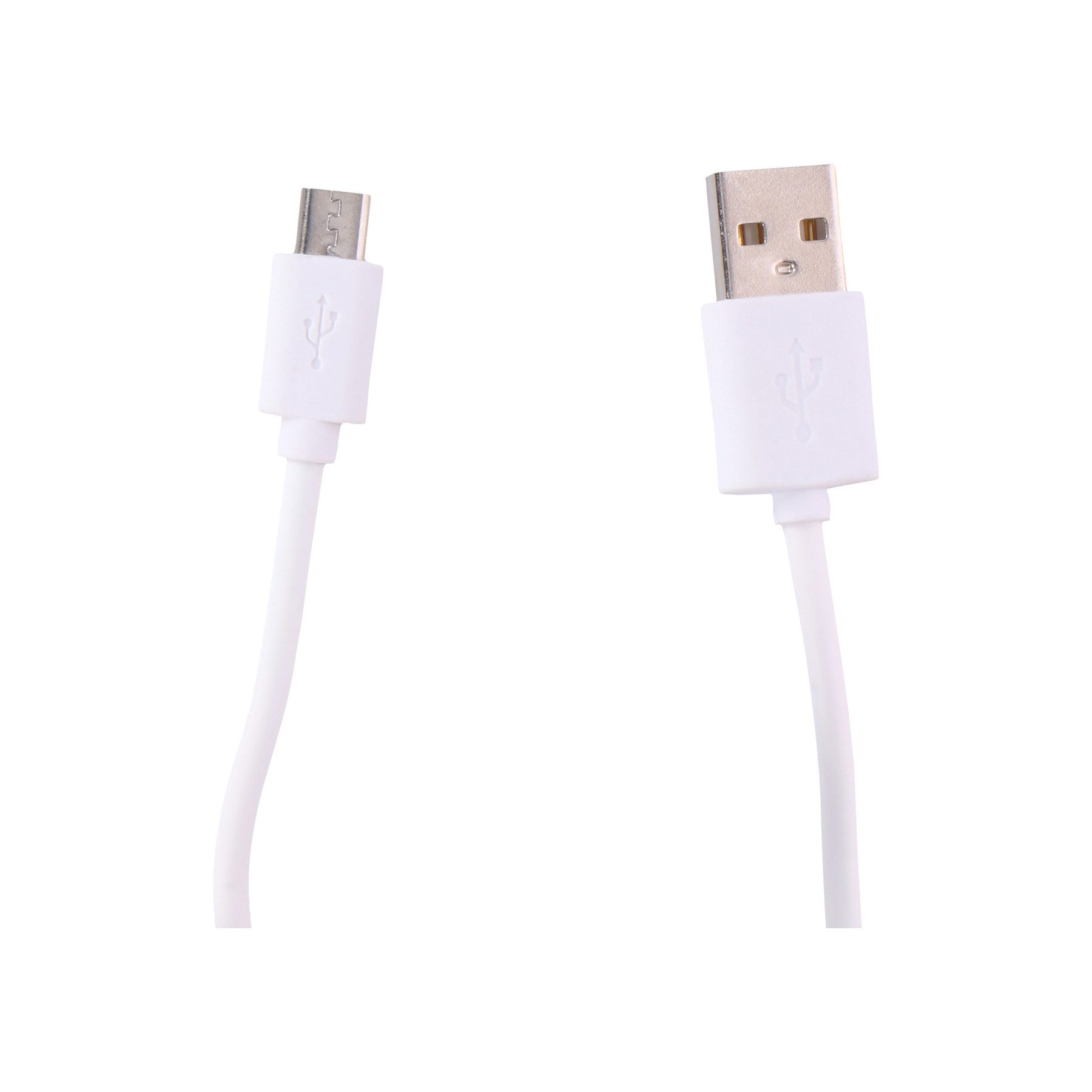 Grundig GRUNDIG, Ladekabel, USB-A auf USB-Micro-B, 1m, weiß USB-Kabel