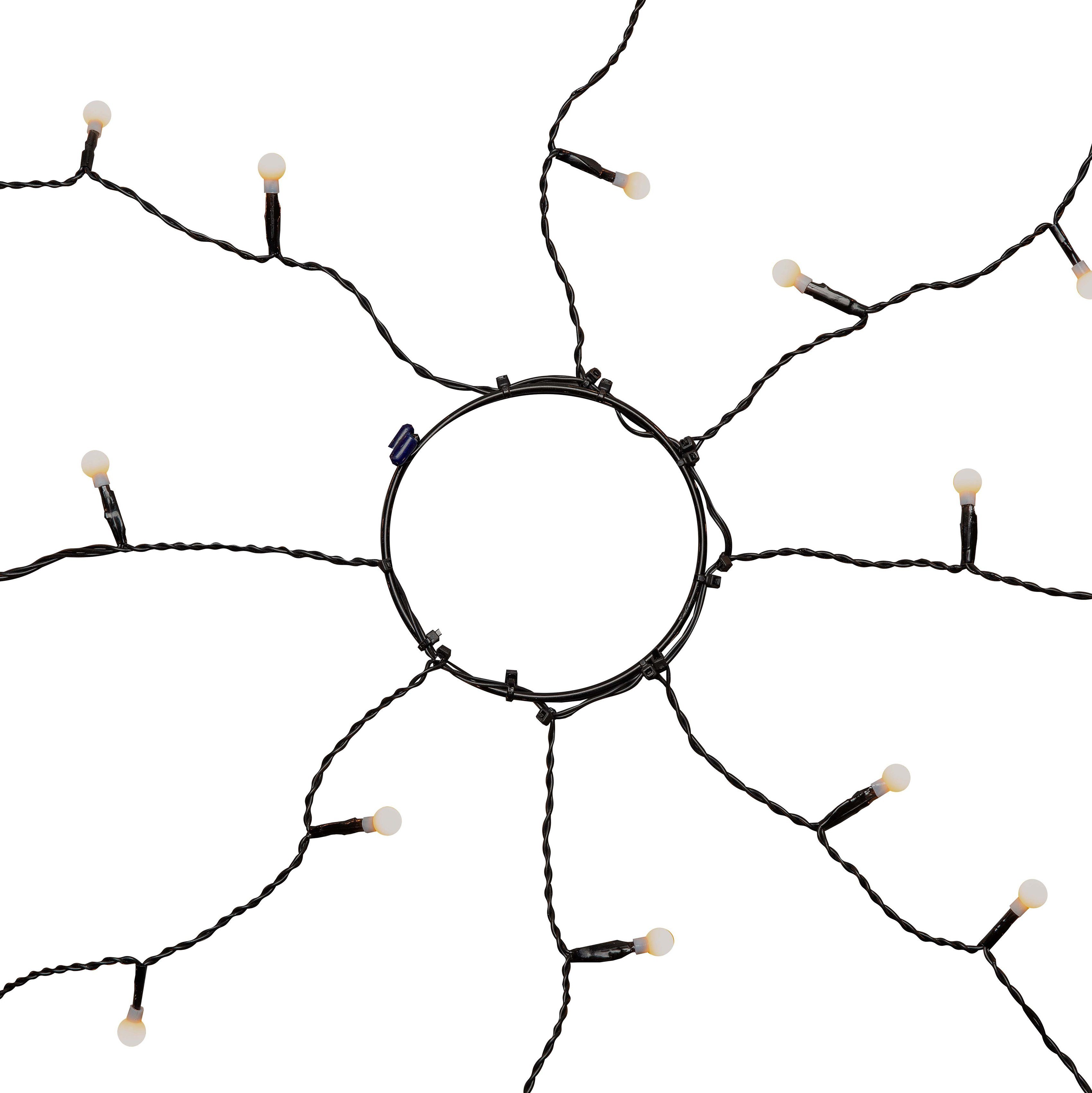 KONSTSMIDE LED-Baummantel Weihnachtsdeko aussen, Christbaumschmuck, Ring Ø günstig online kaufen