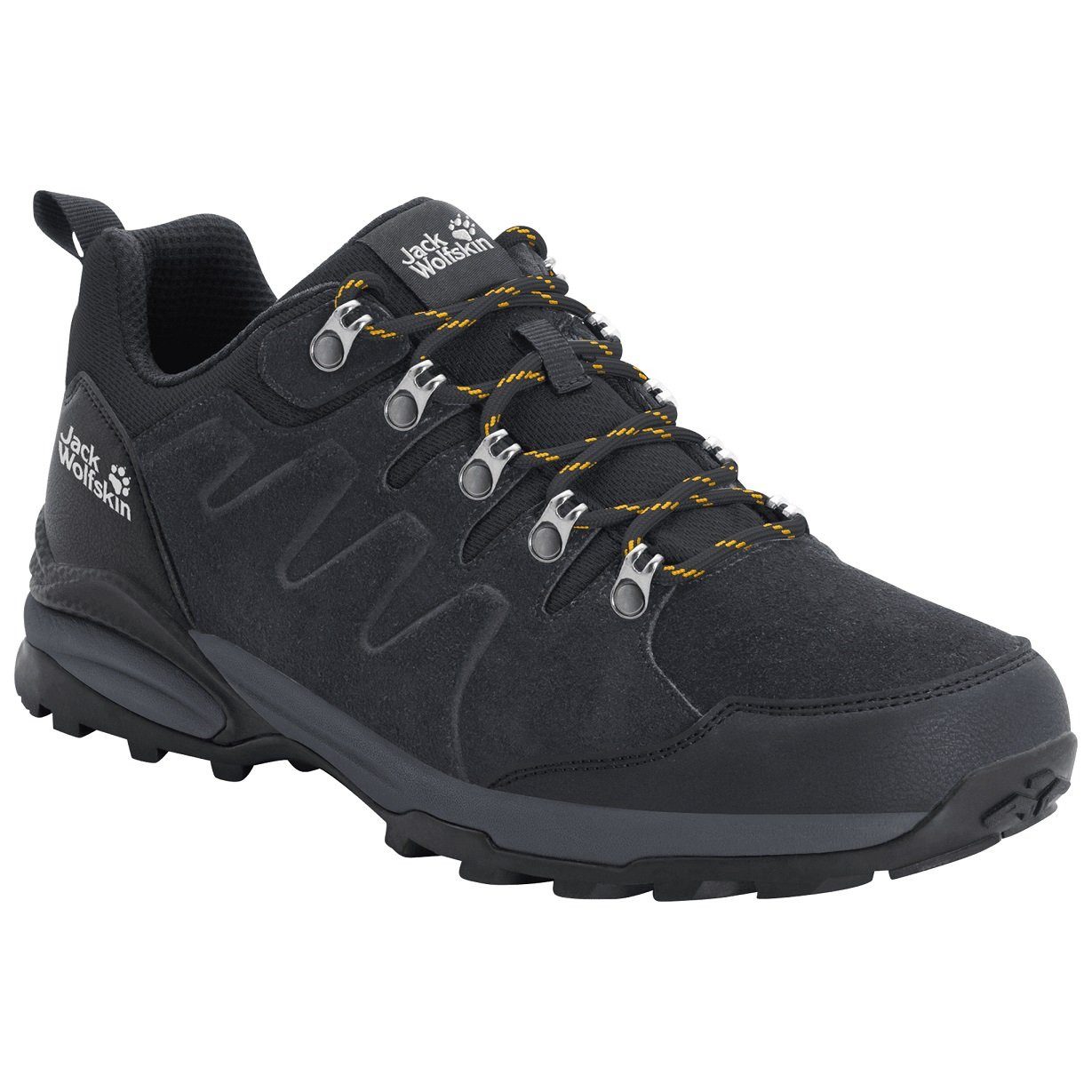 Jack Wolfskin Refugio Texapore Low - Veloursleder, wasserdicht - phantomgra günstig online kaufen