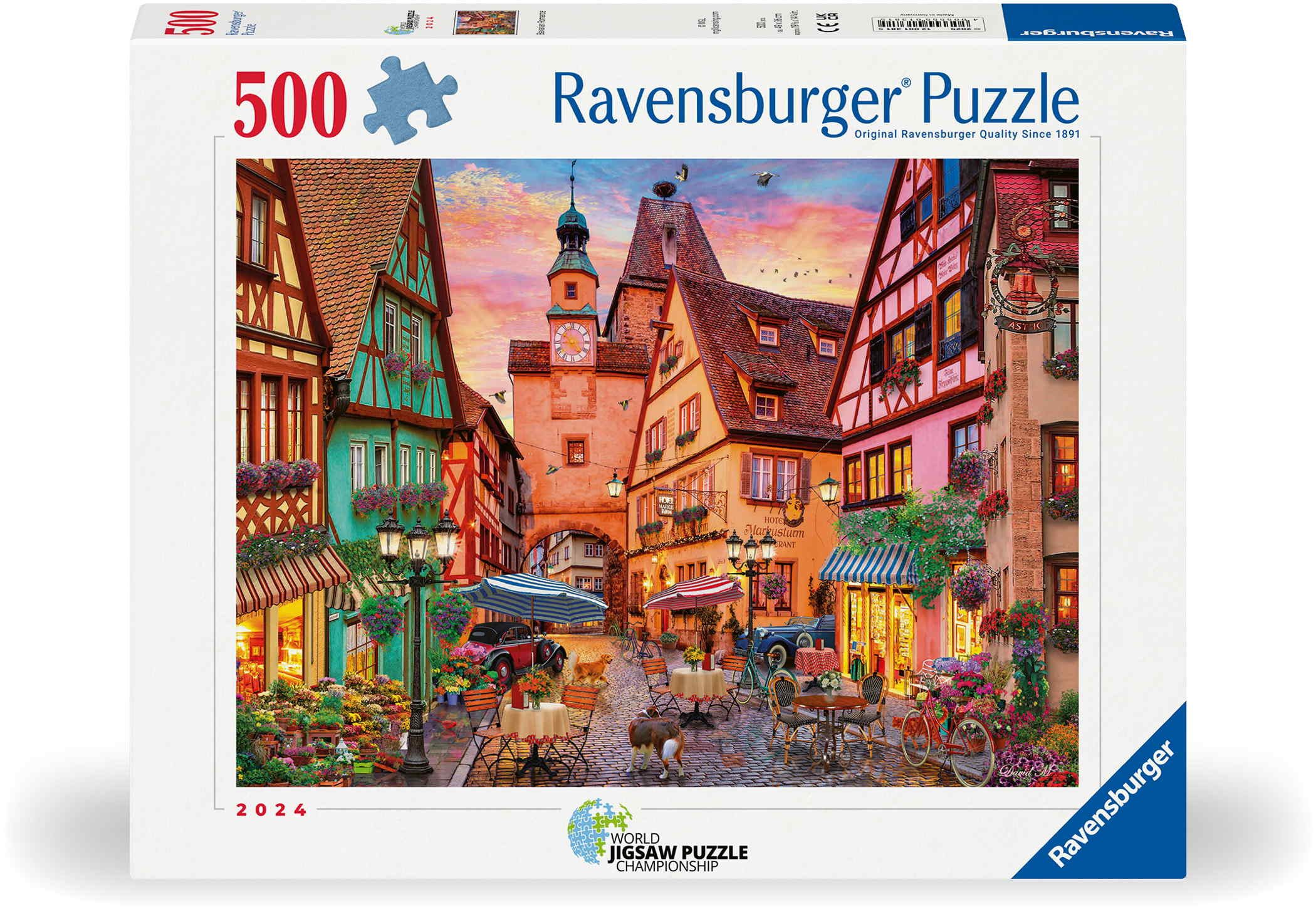 Ravensburger Puzzle 500 Teile Puzzle Bavarian Romance 12001381, Puzzleteile günstig online kaufen