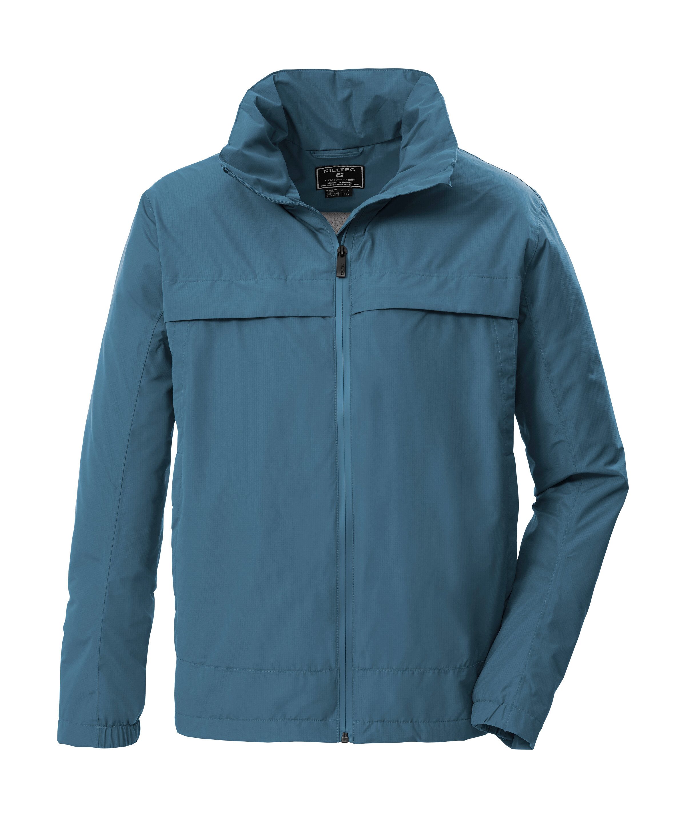 Killtec Funktionsjacke KOS 6 MN JCKT Leichte, wasserdichte Herrenjacke mit verstellbarer Kapuze
