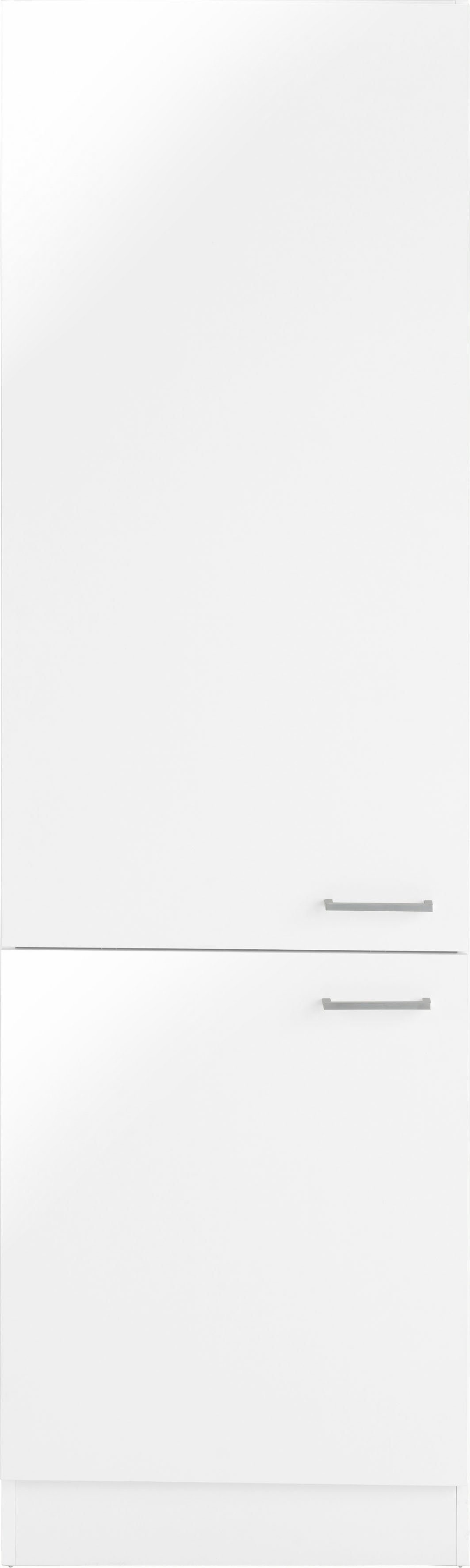 Glanz 4 weiß OPTIFIT Iver Einlegeböden, für cm, mit | 60 viel Breite weiß Hochschrank Stauraum