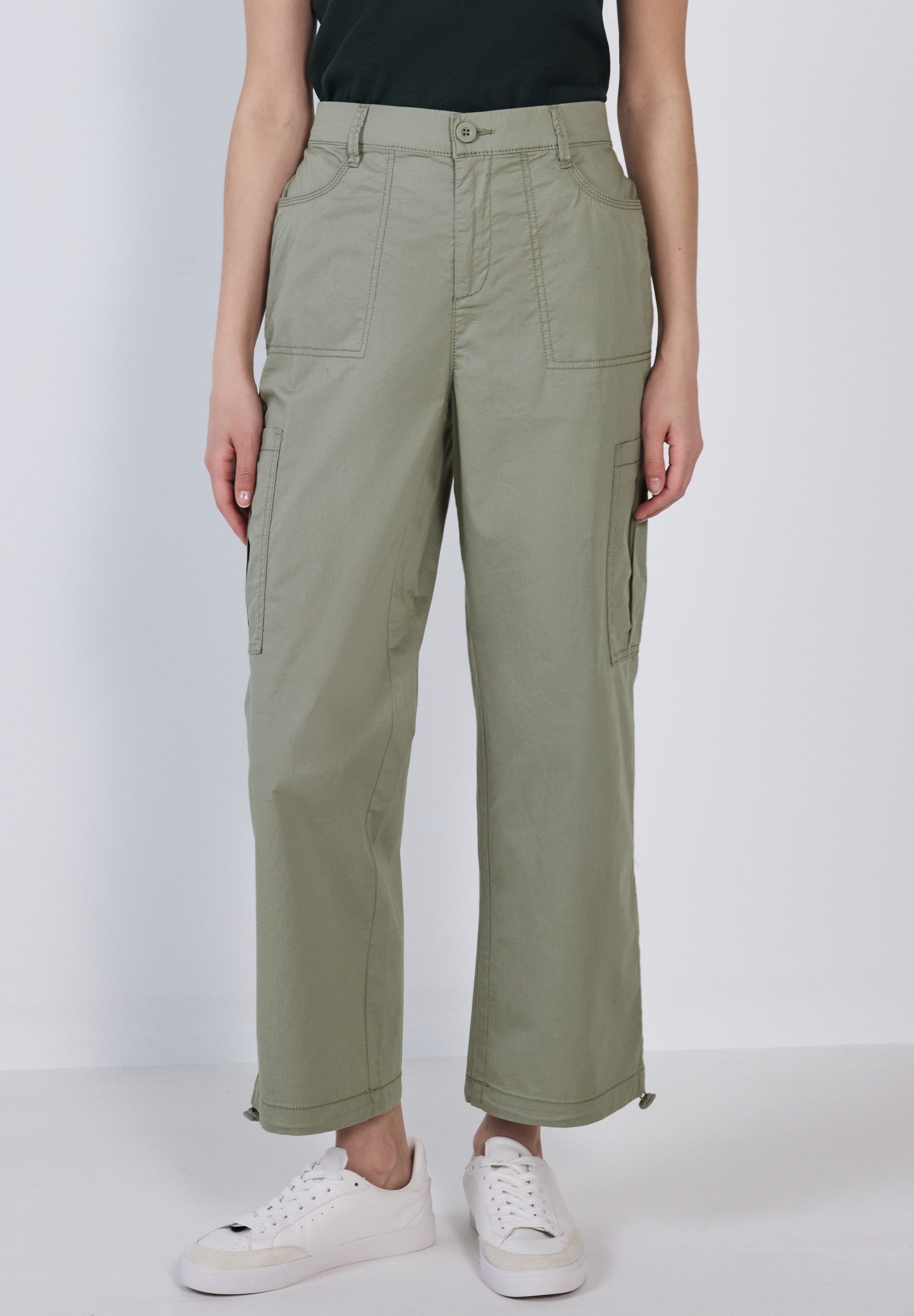 STREET ONE STUDIO Paperbag-Hose, High Waist günstig online kaufen