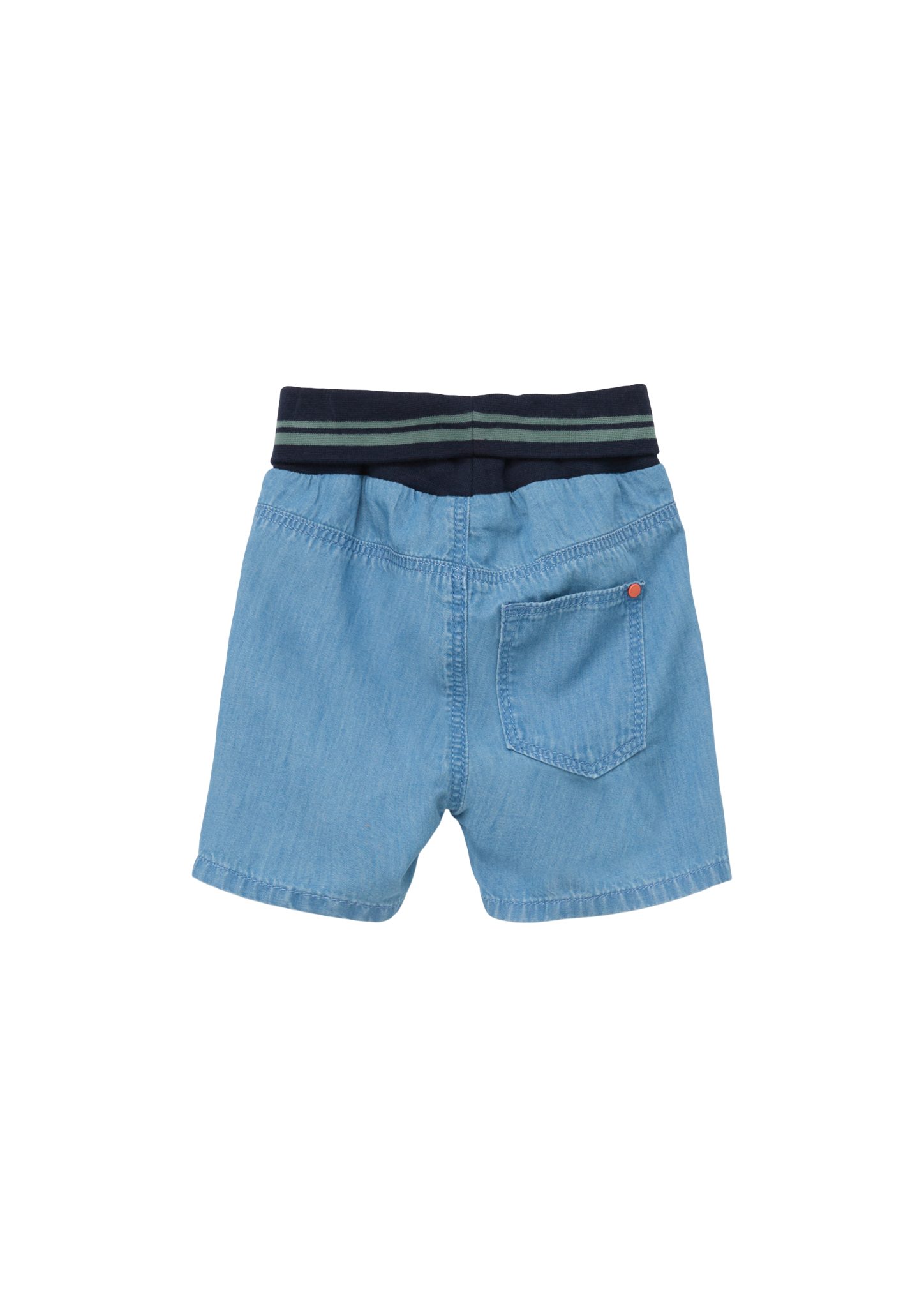 Fit / Regular s.Oliver Stickerei Jeans-Shorts Straight / Shorts Rise / Leg High