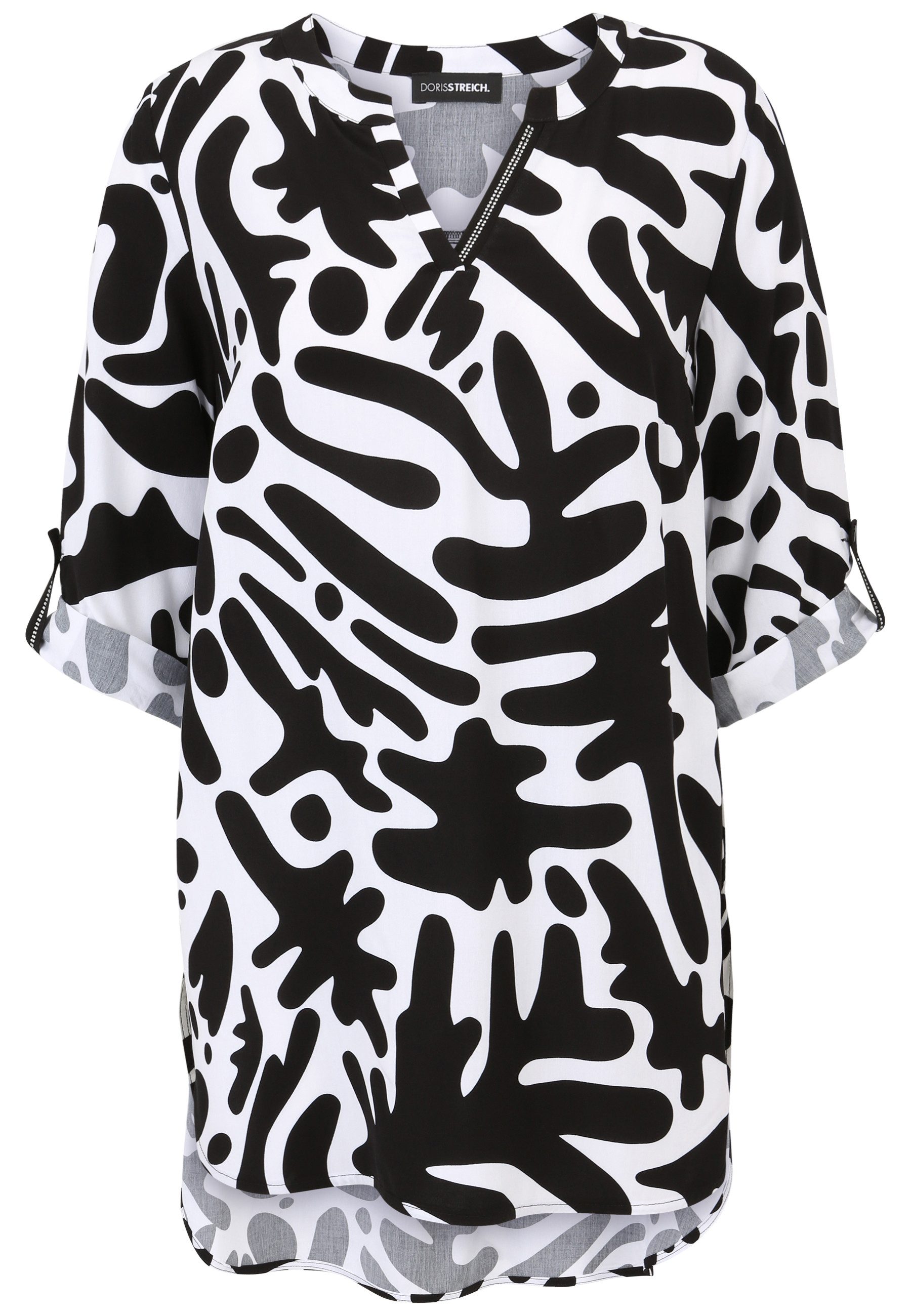 Doris Streich Klassische Bluse Print in günstig online kaufen